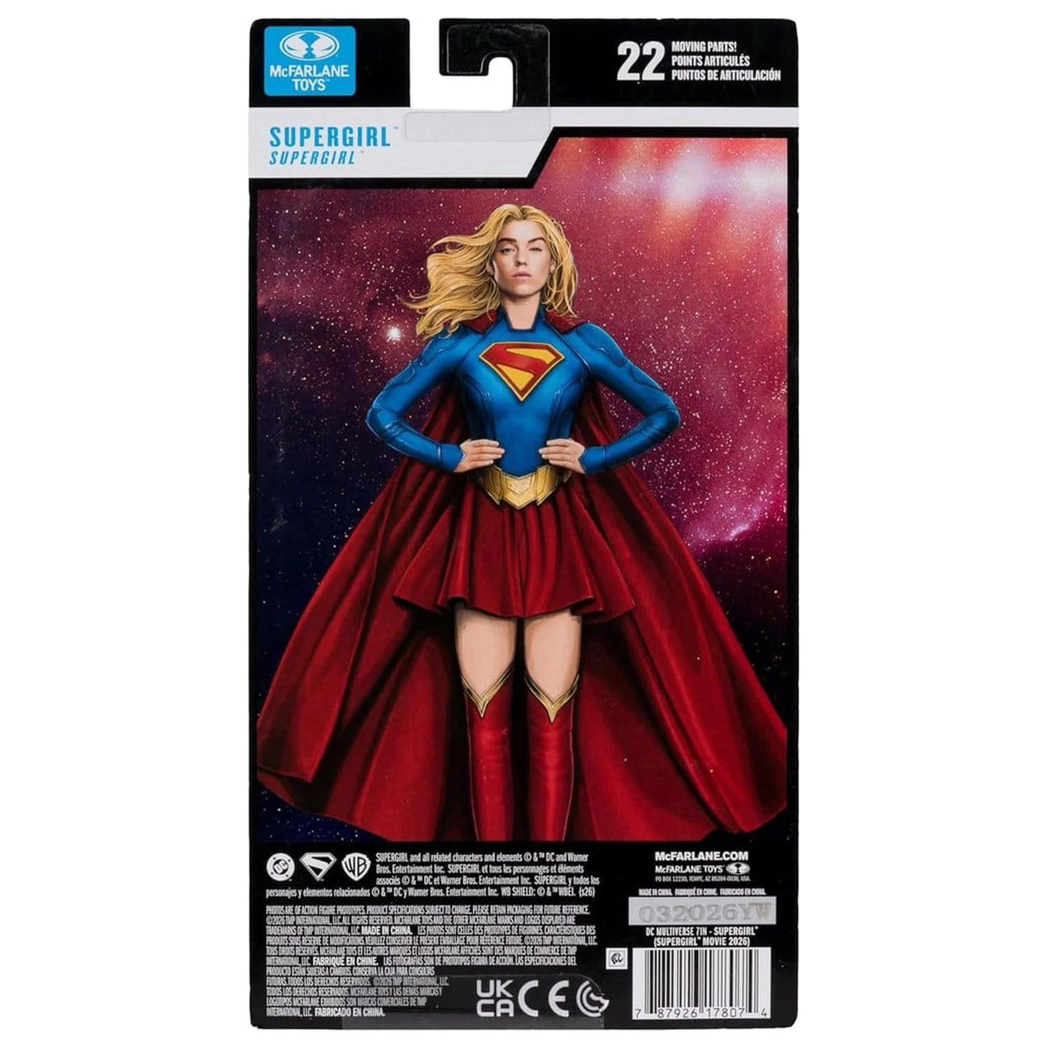DC Multiverse akční figurka Supergirl (Hero Costume) (Supergirl Movie 2026) 18 cm fotografii produktu