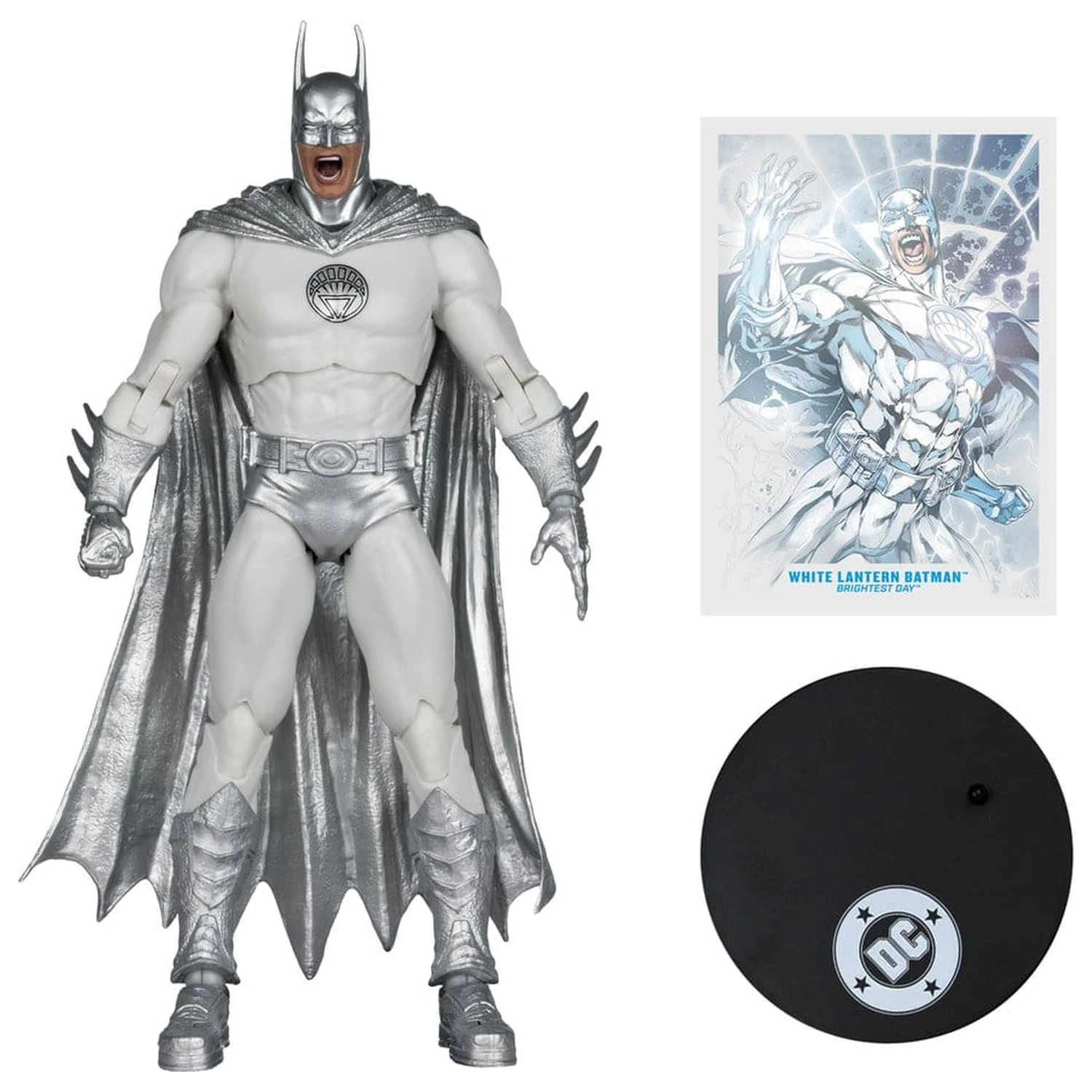 DC Multiverse Akční figurka White Lantern Batman (Brightest Day) (Red Platinum Edition) 18 cm fotografii produktu