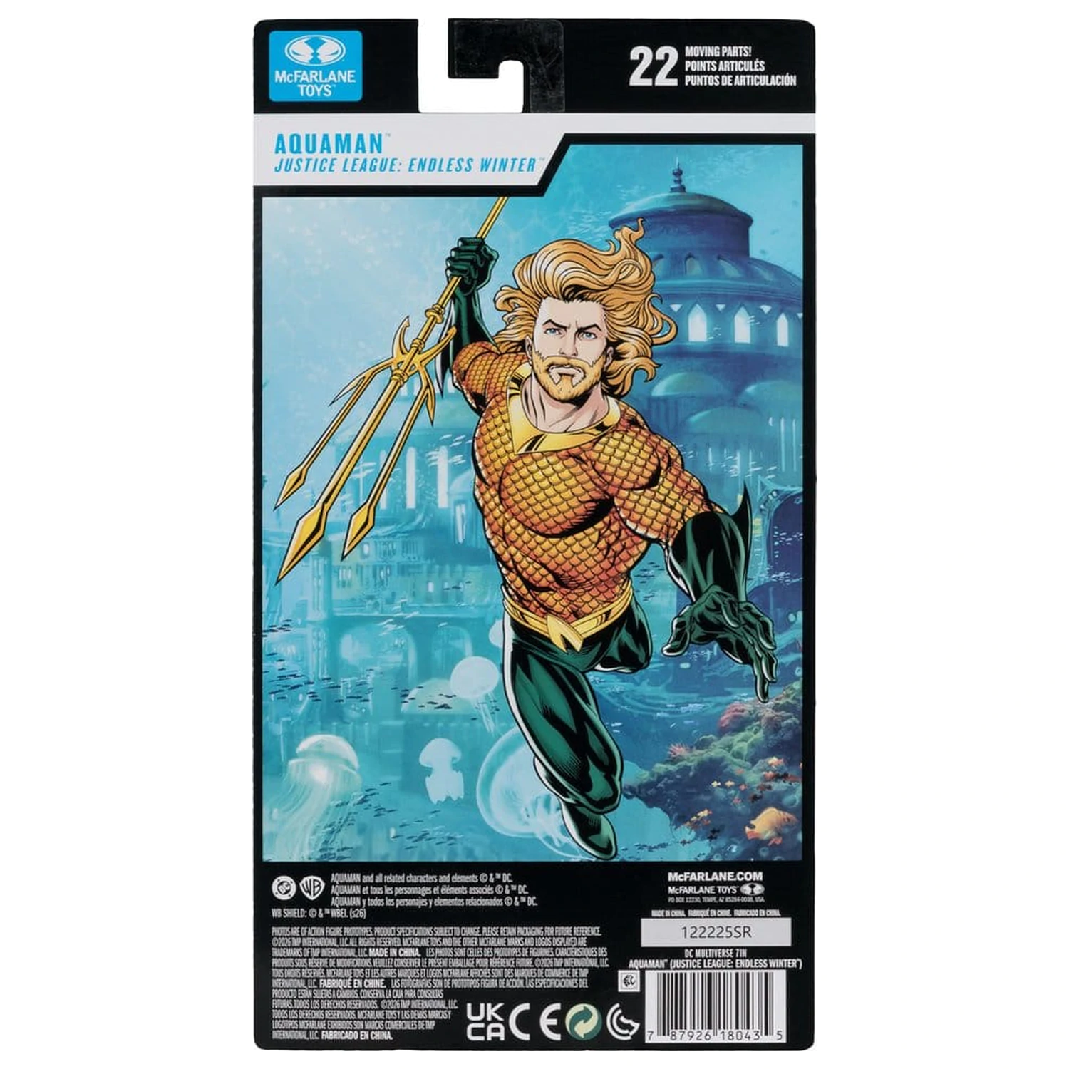 DC Multiverse akční figurka Aquaman (Endless Winter) (Blister Card) 18 cm fotografii produktu