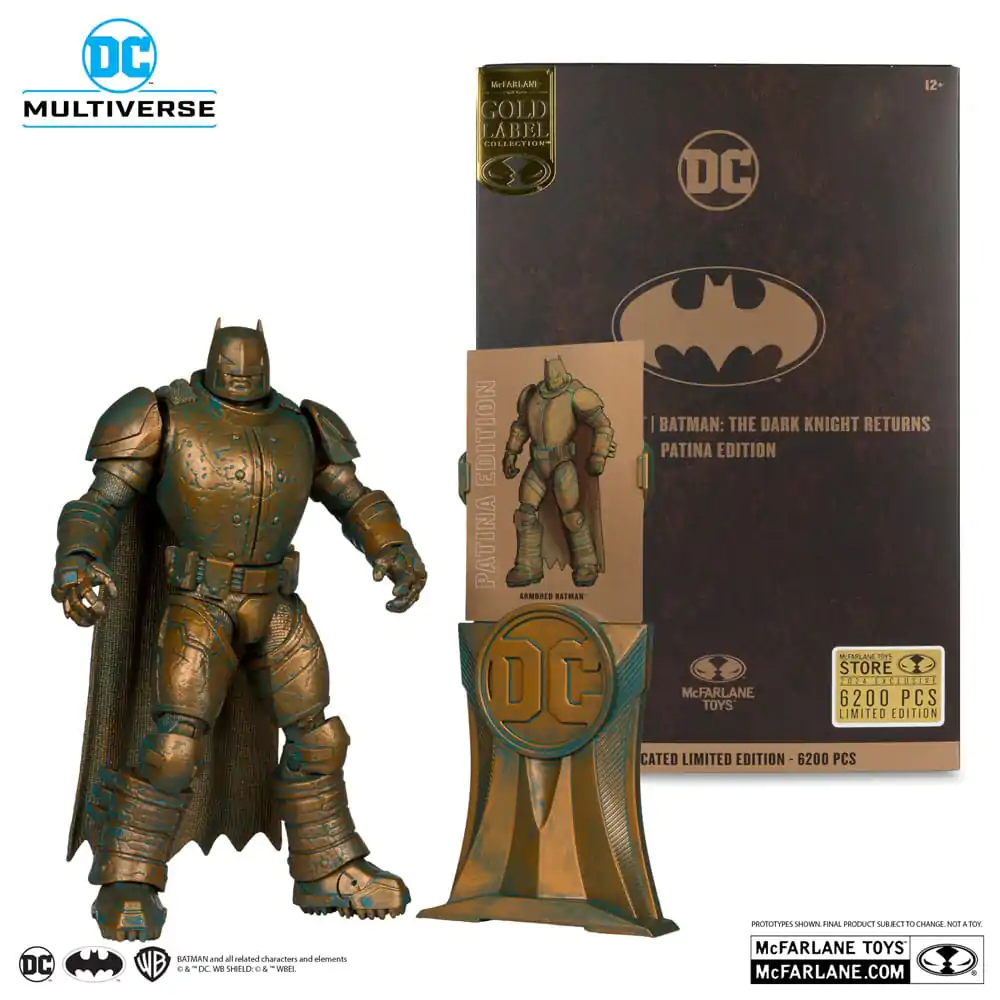 Akční figurka DC Multiverse Obrněný Batman (Batman: The Dark Knight Returns) Patina Edition (Gold Label) 18 cm fotografii produktu