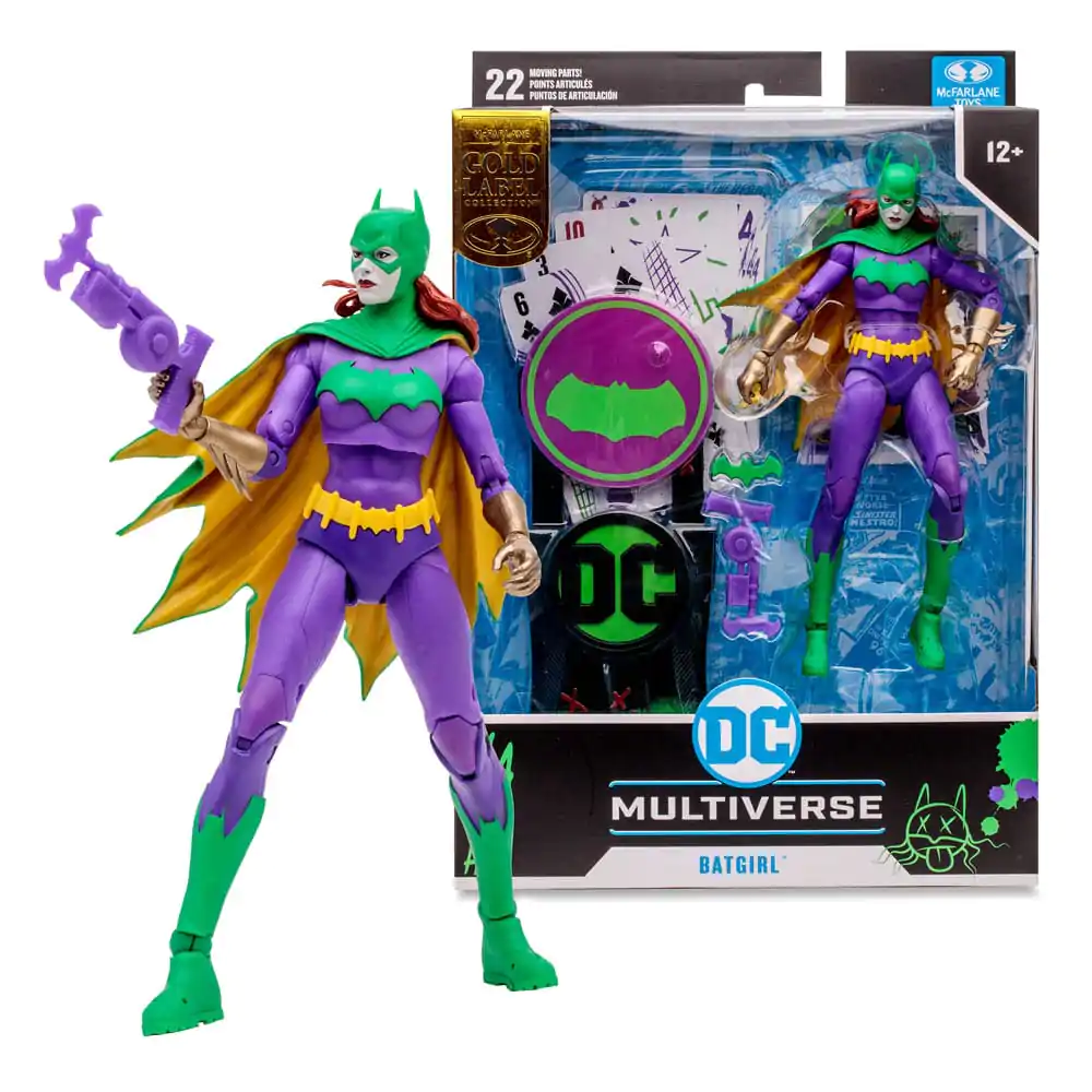 Akční figurka DC Multiverse Batgirl Jokerized (Three Jokers) (Gold Label) 18 cm fotografii produktu