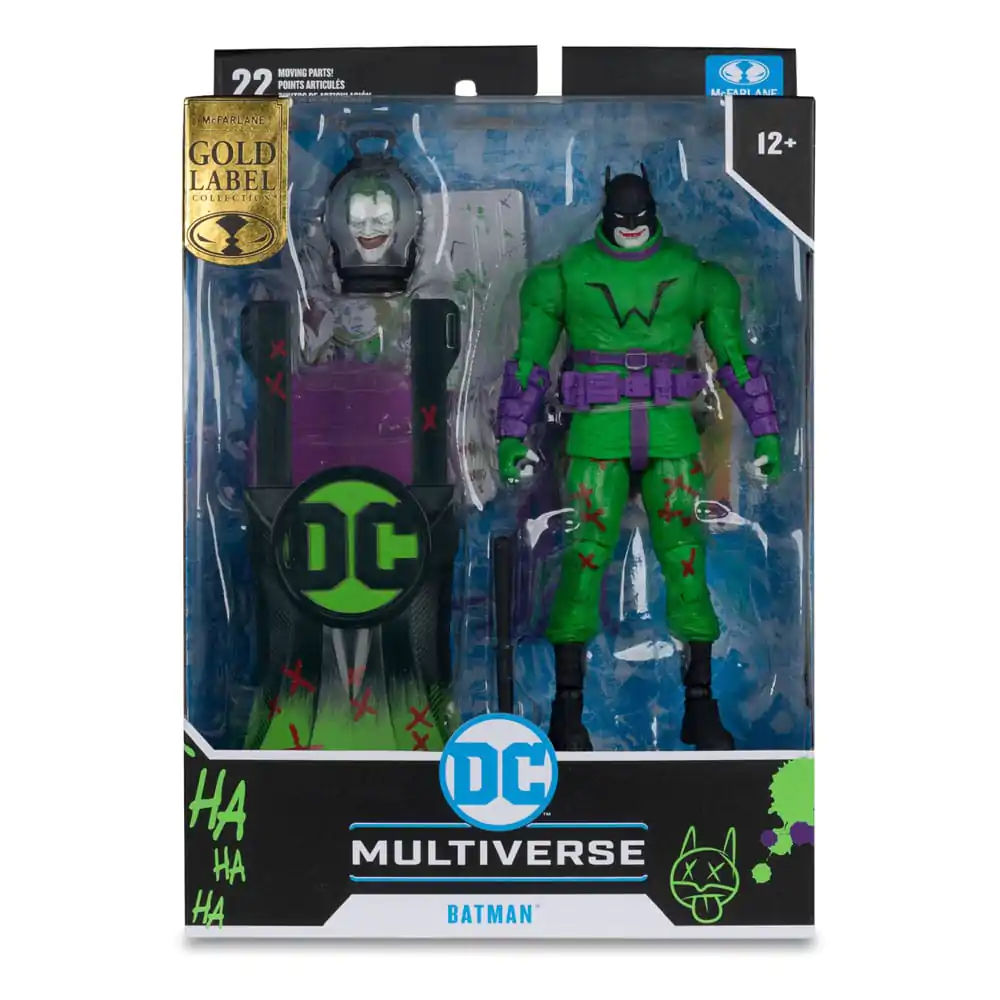 Akční figurka DC Multiverse Batman (Batman: Last Knight on Earth) Jokerized (Gold Label) 18 cm fotografii produktu