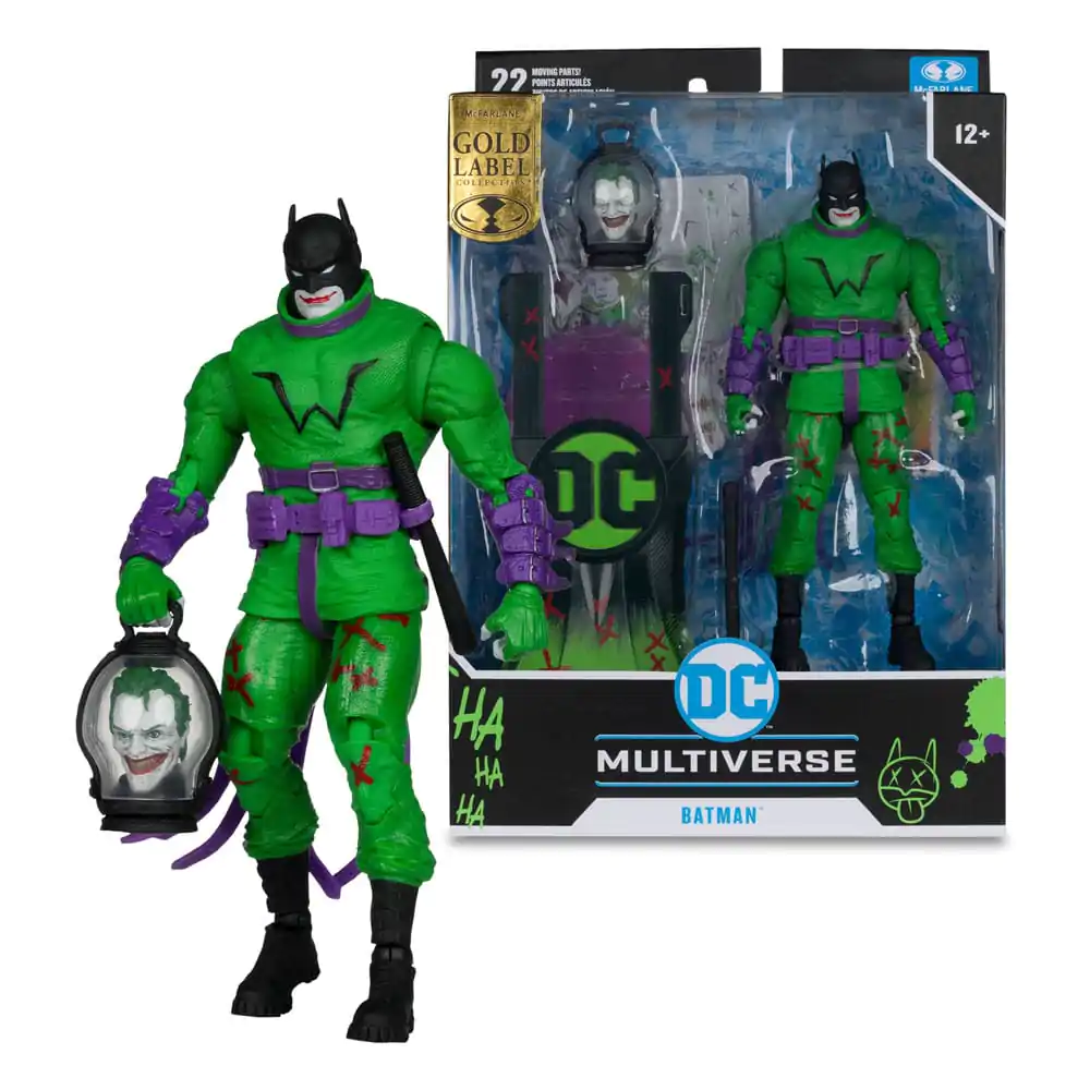 Akční figurka DC Multiverse Batman (Batman: Last Knight on Earth) Jokerized (Gold Label) 18 cm fotografii produktu