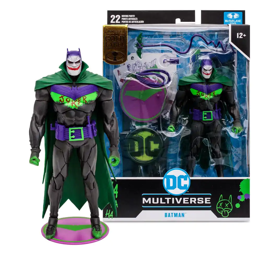 Akční figurka DC Multiverse Batman (Batman: White Knight) (Jokerized) (Gold Label) 18 cm fotografii produktu