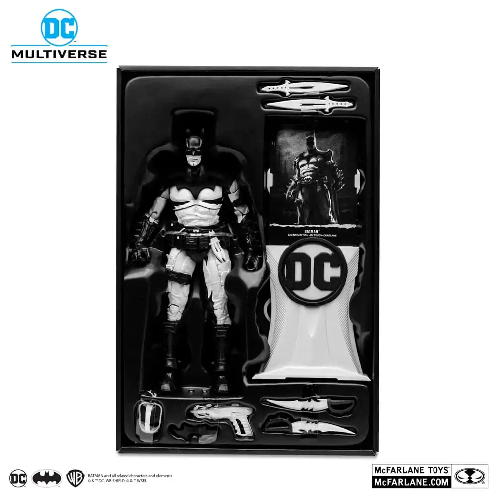 Akční figurka DC Multiverse Batman od Todda McFarlanea, edice Sketch (Gold Label) 18 cm fotografii produktu