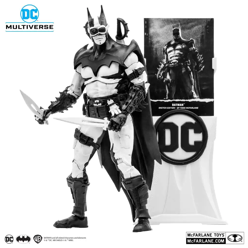 Akční figurka DC Multiverse Batman od Todda McFarlanea, edice Sketch (Gold Label) 18 cm fotografii produktu