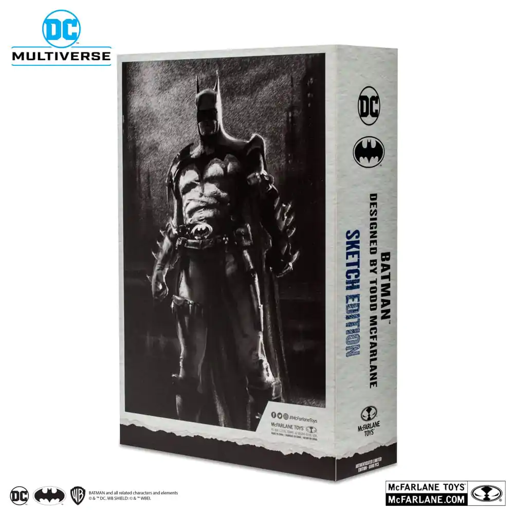 Akční figurka DC Multiverse Batman od Todda McFarlanea, edice Sketch (Gold Label) 18 cm fotografii produktu