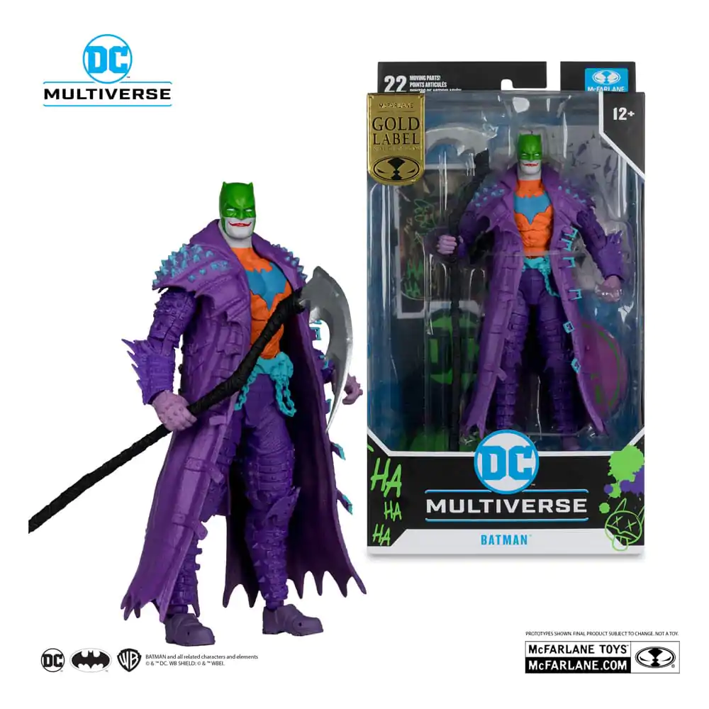 DC Multiverse akční figurka Batman (Dark Nights: Death Metal) Jokerized (Gold Label) 18 cm fotografii produktu