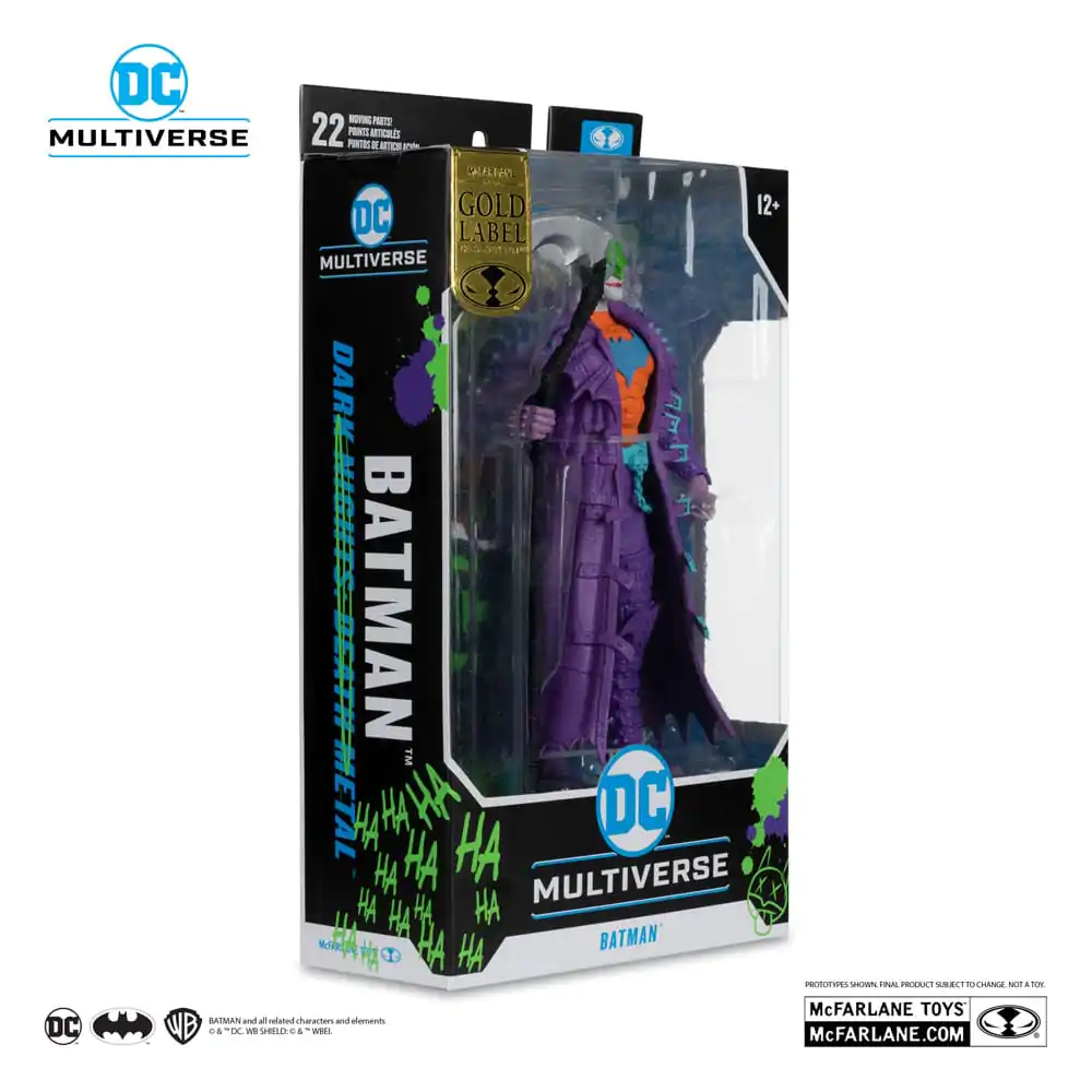 DC Multiverse akční figurka Batman (Dark Nights: Death Metal) Jokerized (Gold Label) 18 cm fotografii produktu