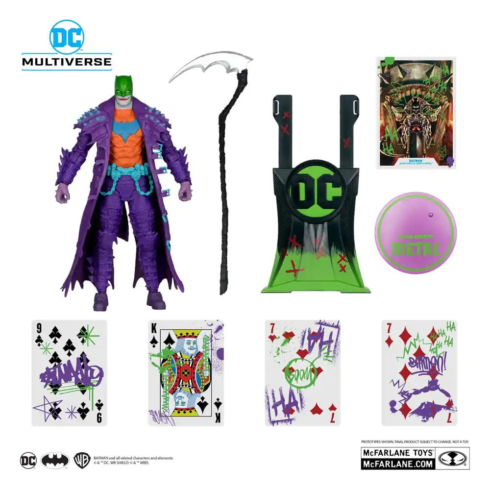 DC Multiverse akční figurka Batman (Dark Nights: Death Metal) Jokerized (Gold Label) 18 cm fotografii produktu