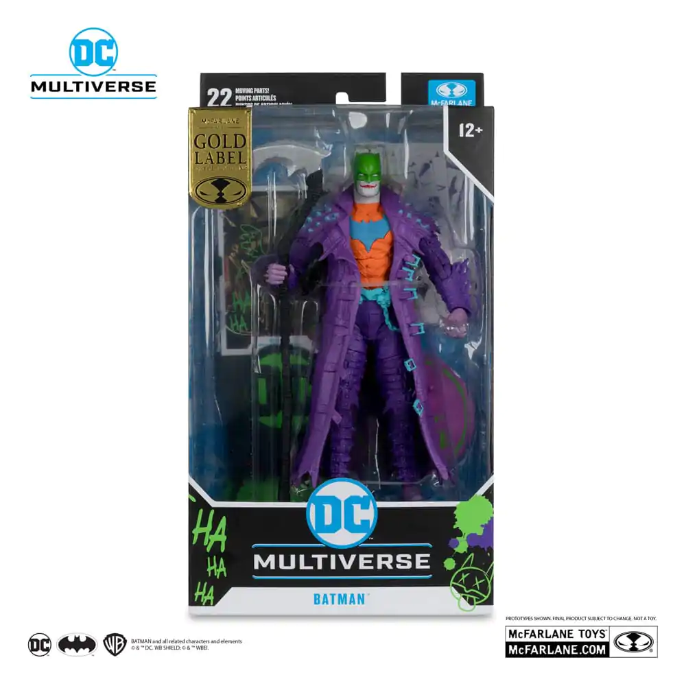 DC Multiverse akční figurka Batman (Dark Nights: Death Metal) Jokerized (Gold Label) 18 cm fotografii produktu