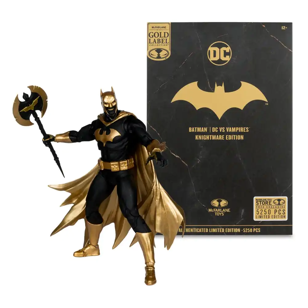 Akční figurka DC Multiverse Batman (DC vs Vampires) Knightmare Edition (Gold Label) 18 cm fotografii produktu