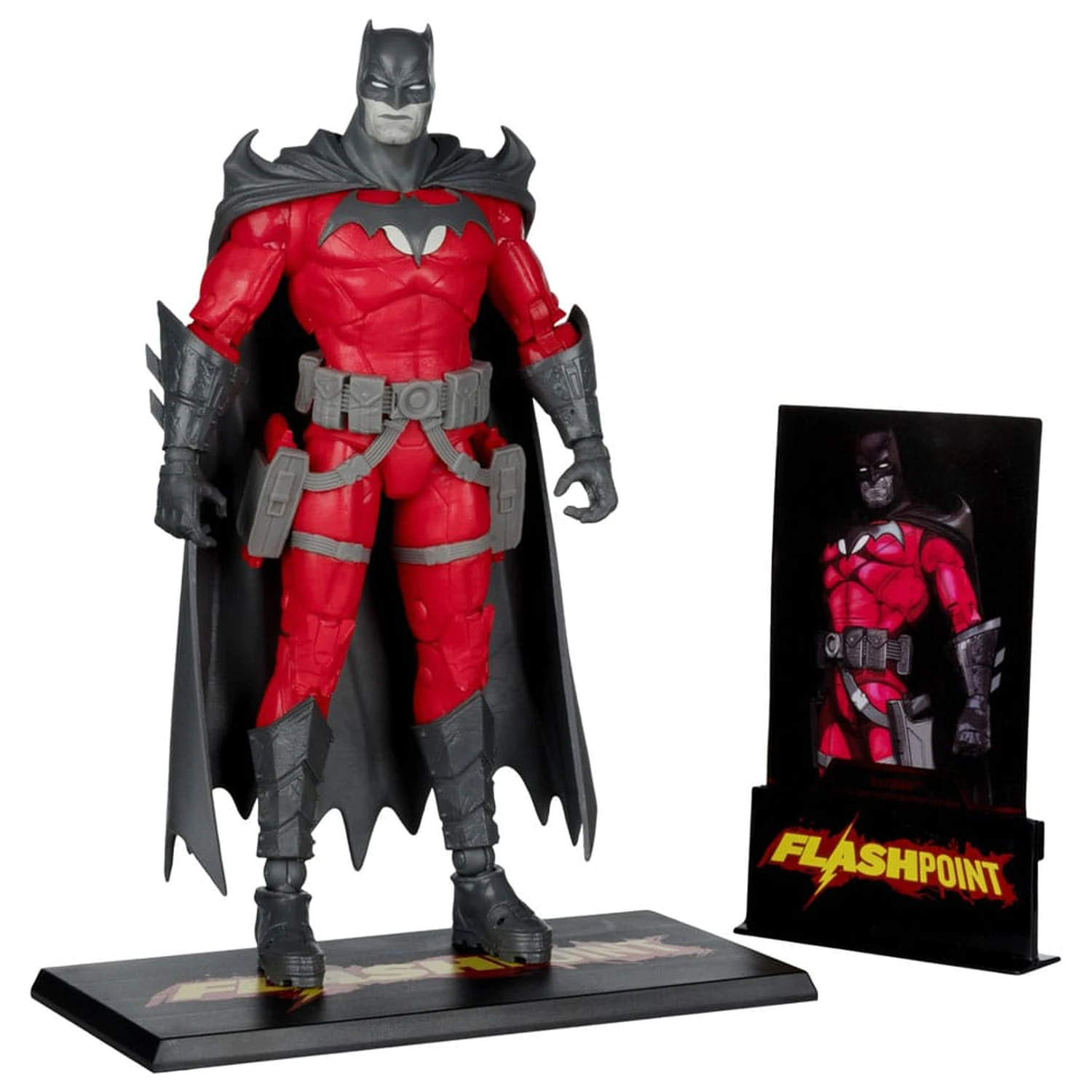 DC Multiverse akční figurka Batman (Flashpoint) (Black & White Accent Edition) (Gold Label) 18 cm fotografii produktu