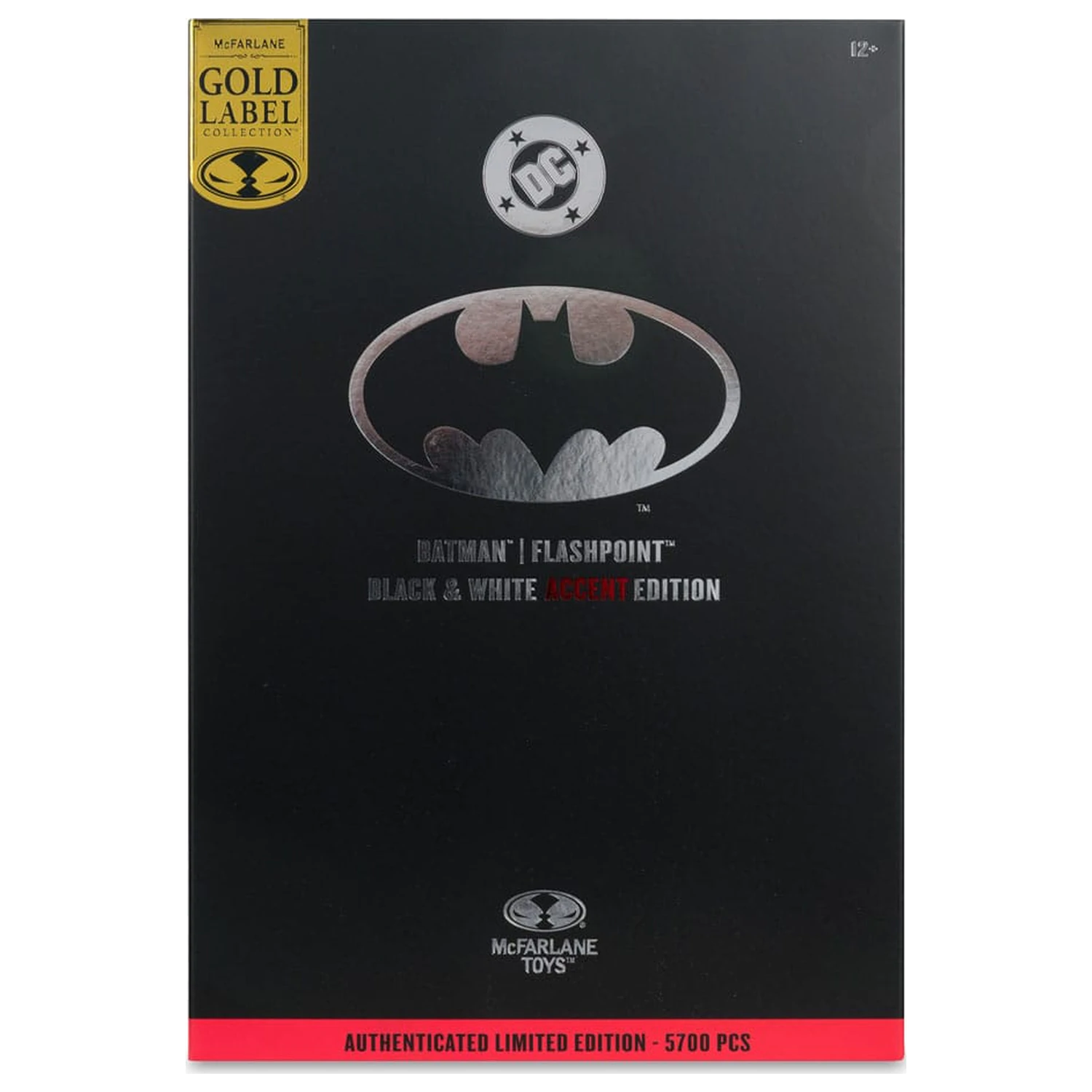 DC Multiverse akční figurka Batman (Flashpoint) (Black & White Accent Edition) (Gold Label) 18 cm fotografii produktu