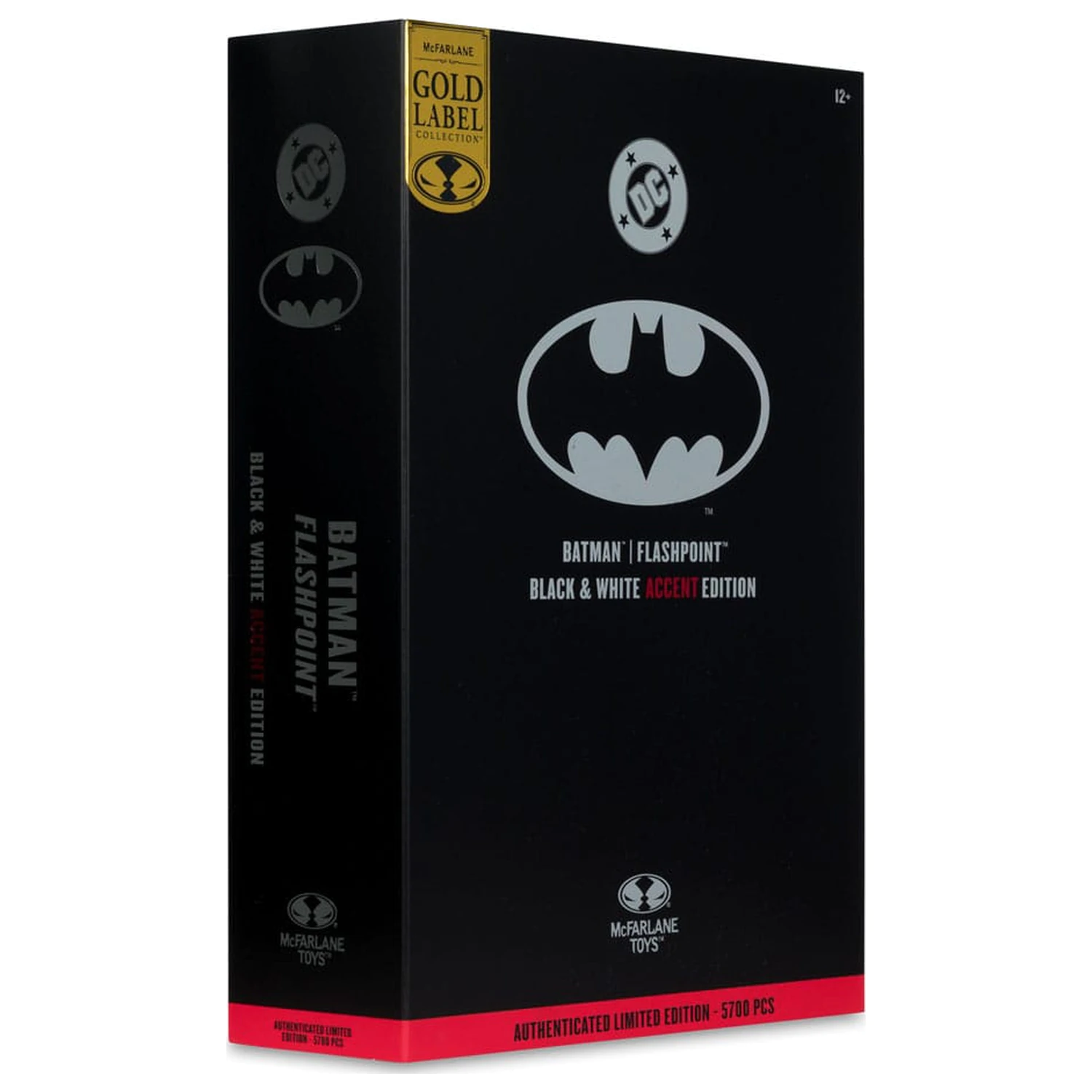 DC Multiverse akční figurka Batman (Flashpoint) (Black & White Accent Edition) (Gold Label) 18 cm fotografii produktu