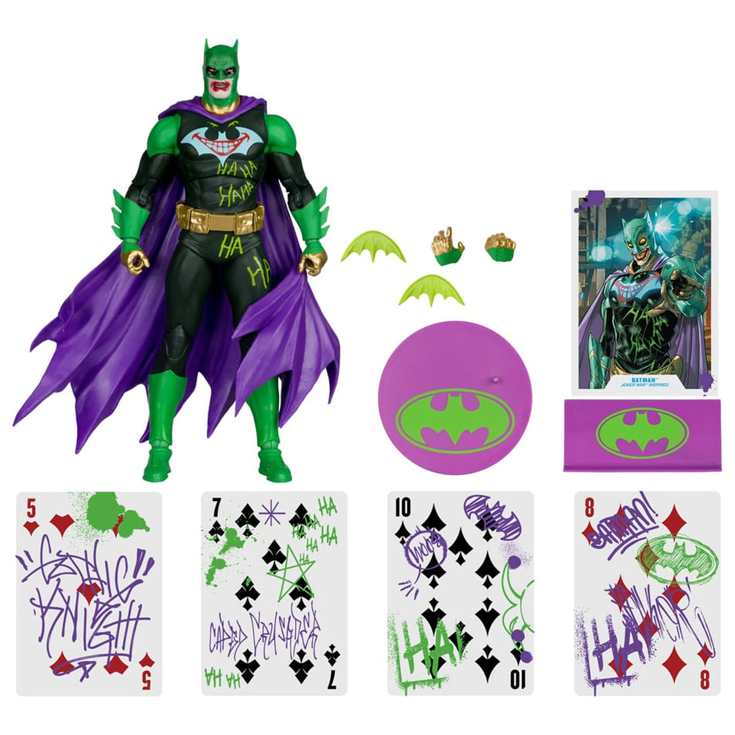 DC Multiverse Akční figurka Batman (Joker War) (Jokerized) (Gold Label) 18 cm fotografii produktu