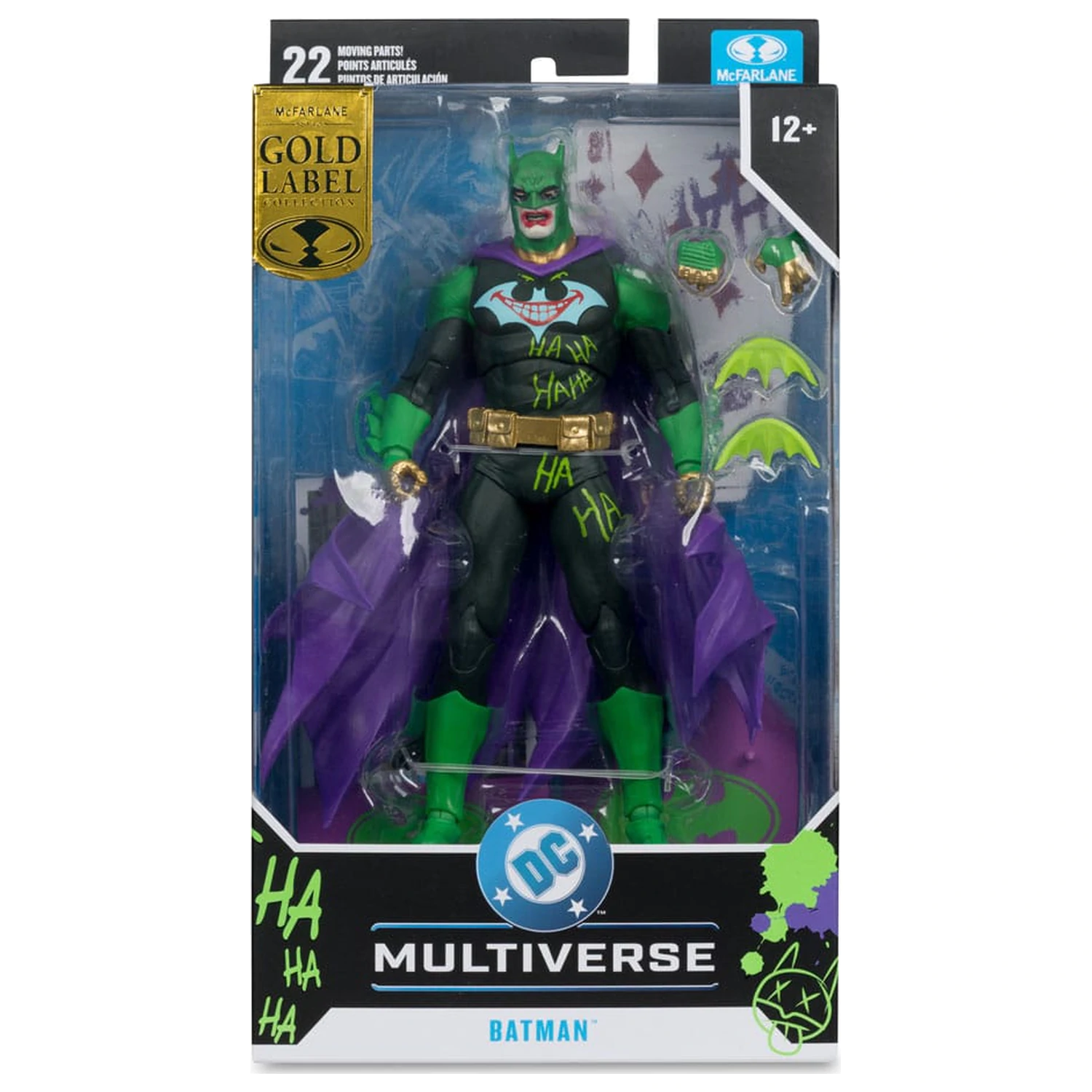 DC Multiverse Akční figurka Batman (Joker War) (Jokerized) (Gold Label) 18 cm fotografii produktu