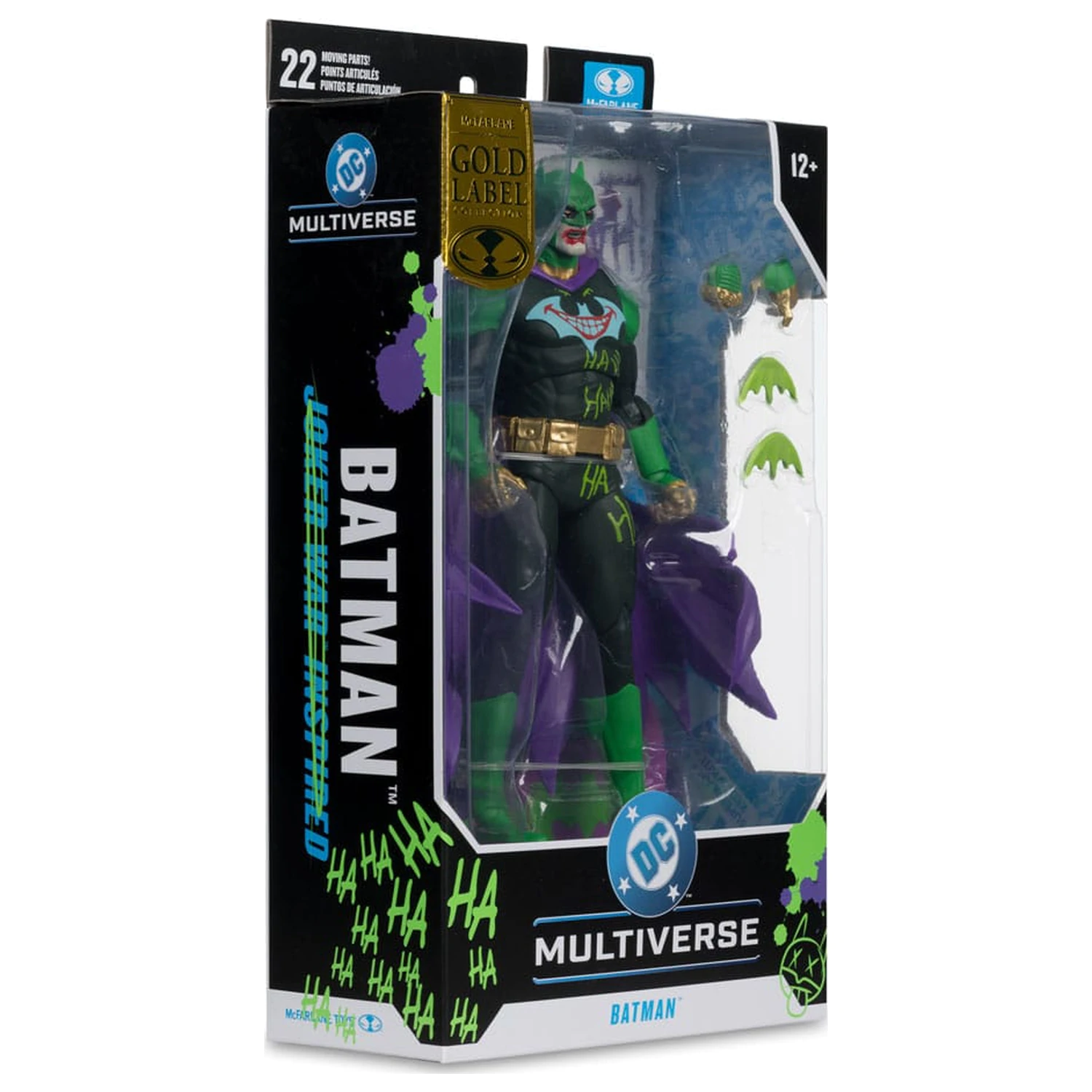 DC Multiverse Akční figurka Batman (Joker War) (Jokerized) (Gold Label) 18 cm fotografii produktu