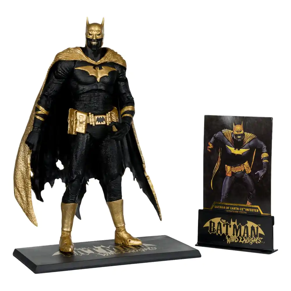 Akční figurka DC Multiverse Batman ze Země-22 Nakažený (Temný kov) Knightmare edice (Gold Label) 18 cm fotografii produktu