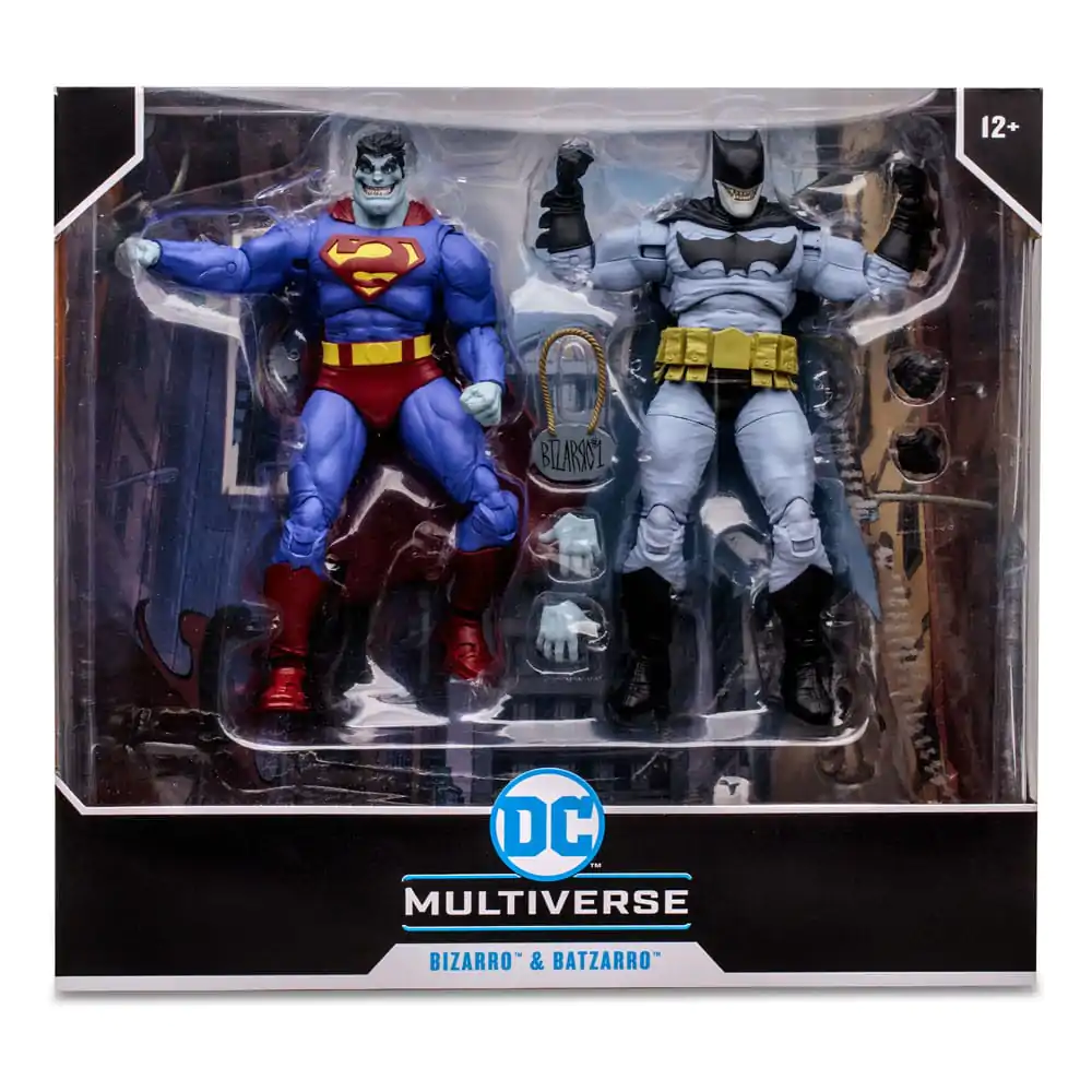 Akční figurky DC Multiverse 2-Pack Bizarro & Batzarro 18 cm fotografii produktu