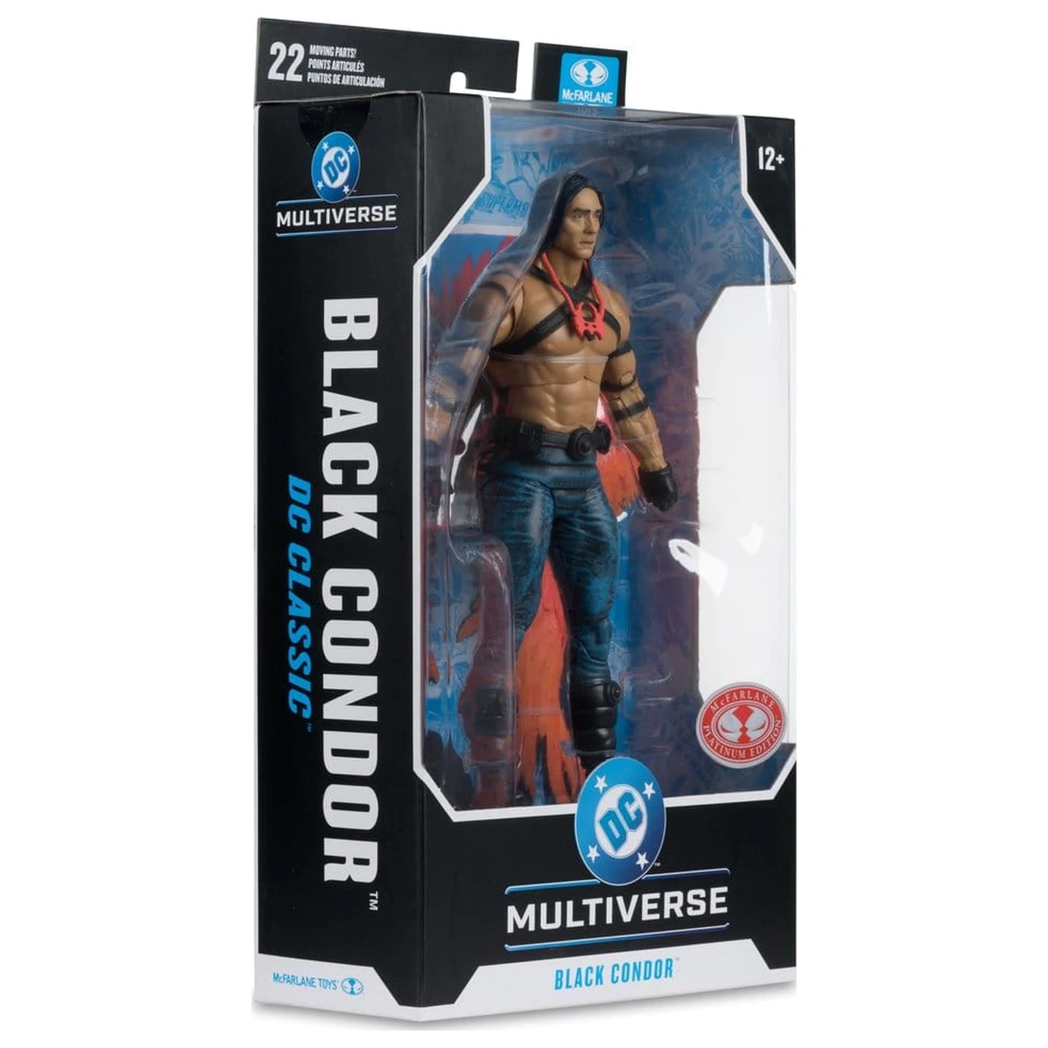 DC Multiverse Akční figurka Black Condor (DC Classic) (Red Platinum Edition) 27 cm fotografii produktu