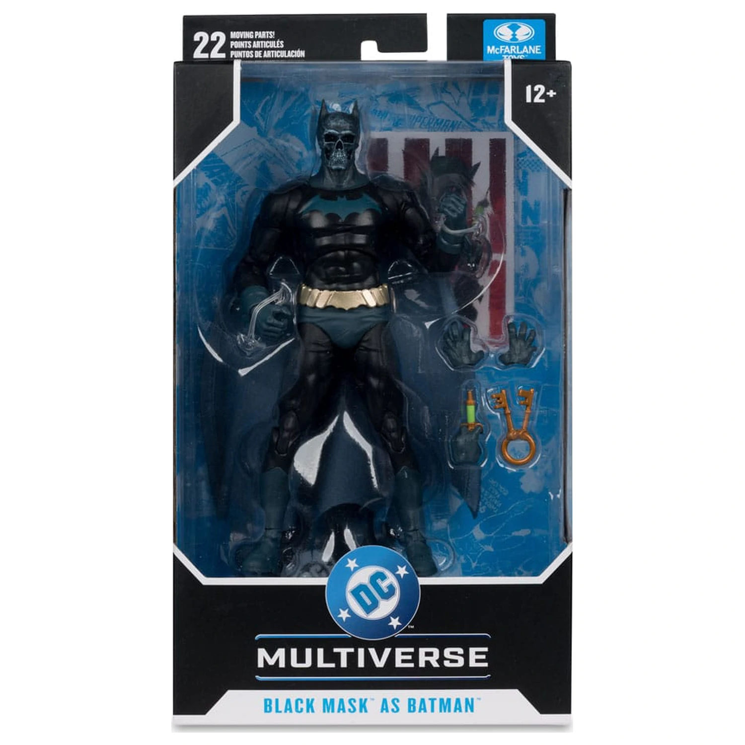 DC Multiverse akční figurka Black Mask as Batman (Beneath the Mask) 18 cm fotografii produktu