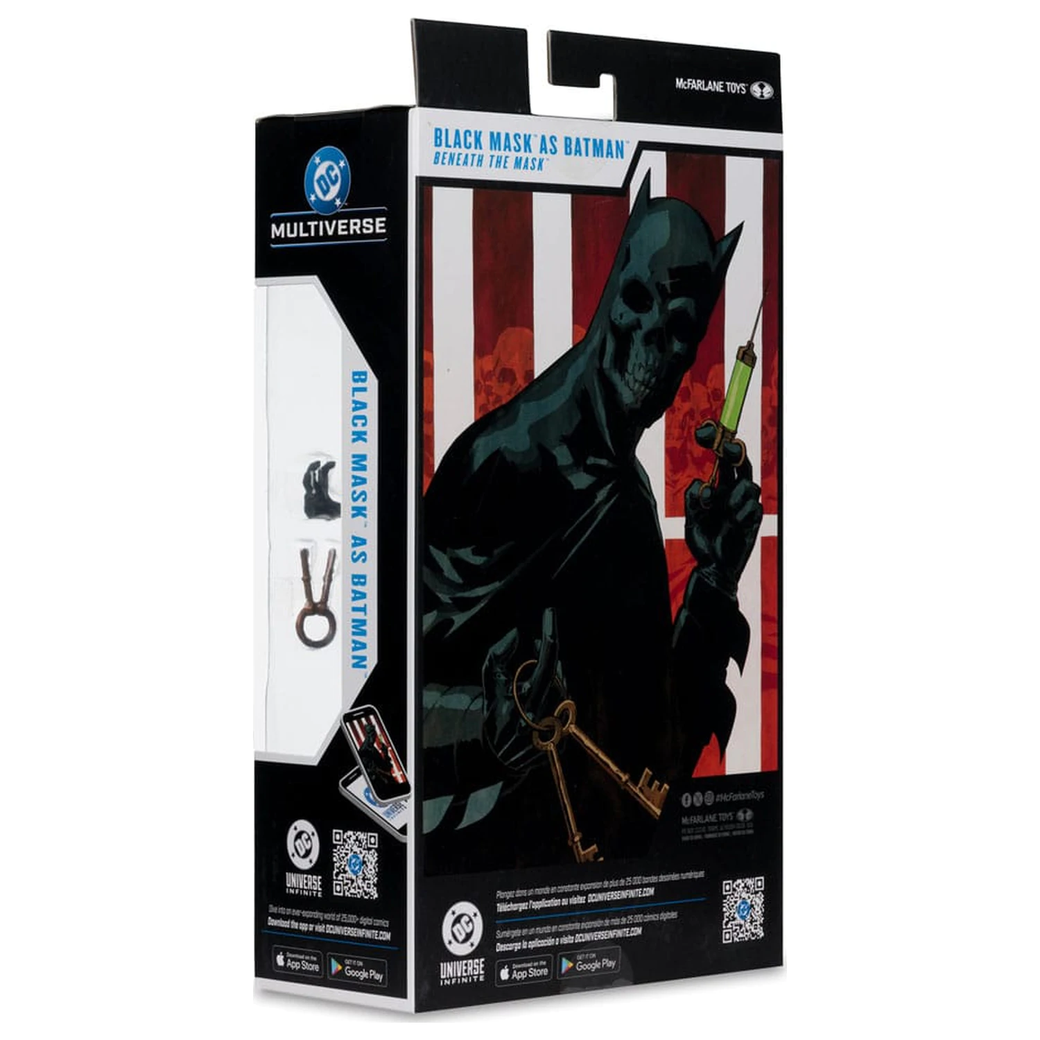 DC Multiverse akční figurka Black Mask as Batman (Beneath the Mask) 18 cm fotografii produktu