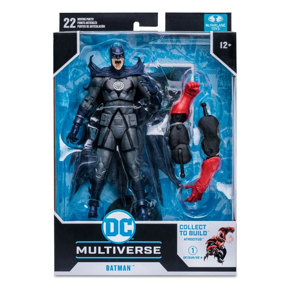 DC Multiverse Sestav Akční Figurka Batman (Blackest Night) 18 cm fotografii produktu