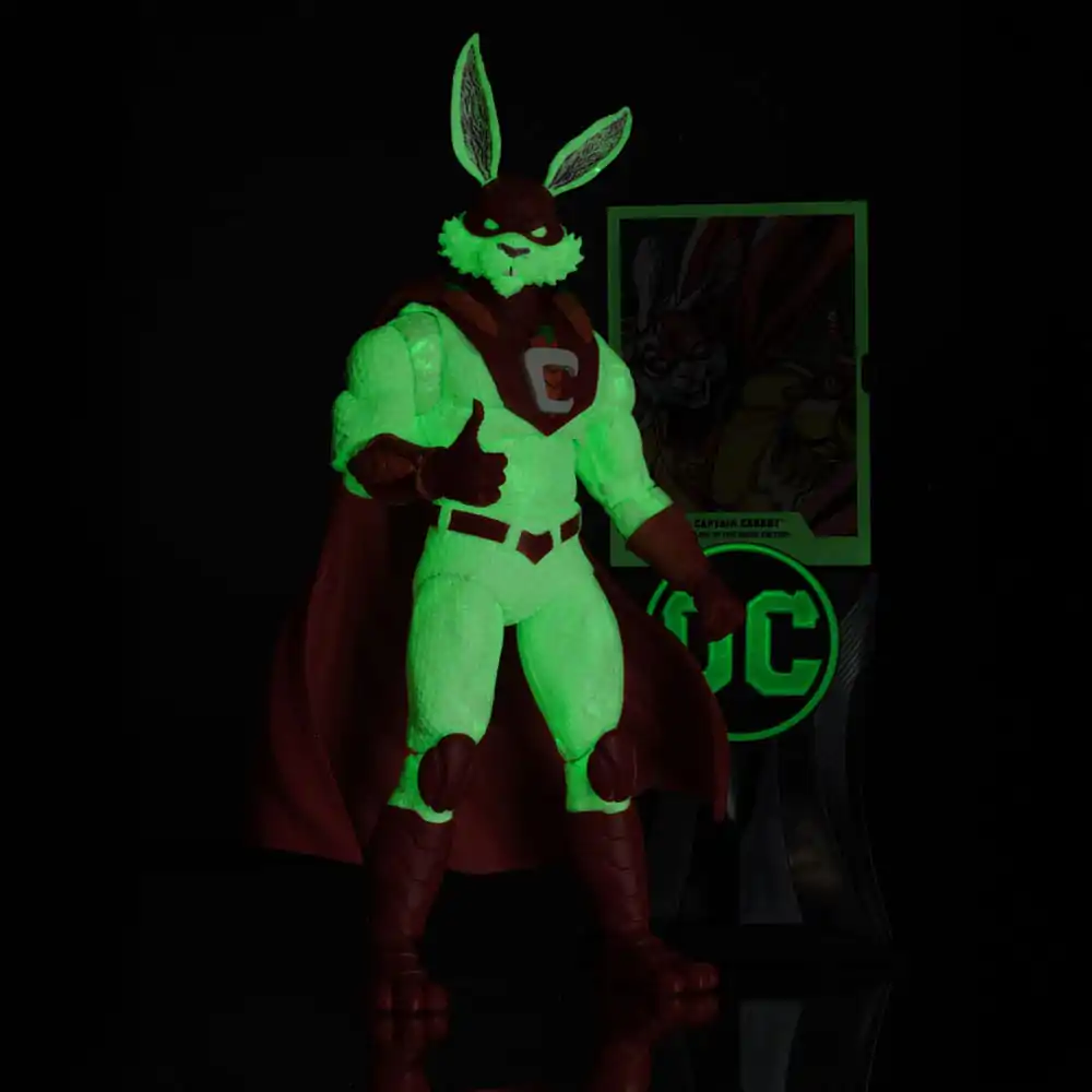 DC Multiverse Akční figurka Captain Carrot (Justice League Incarnate) Glow In The Dark Edition (Gold Label) 18 cm fotografii produktu