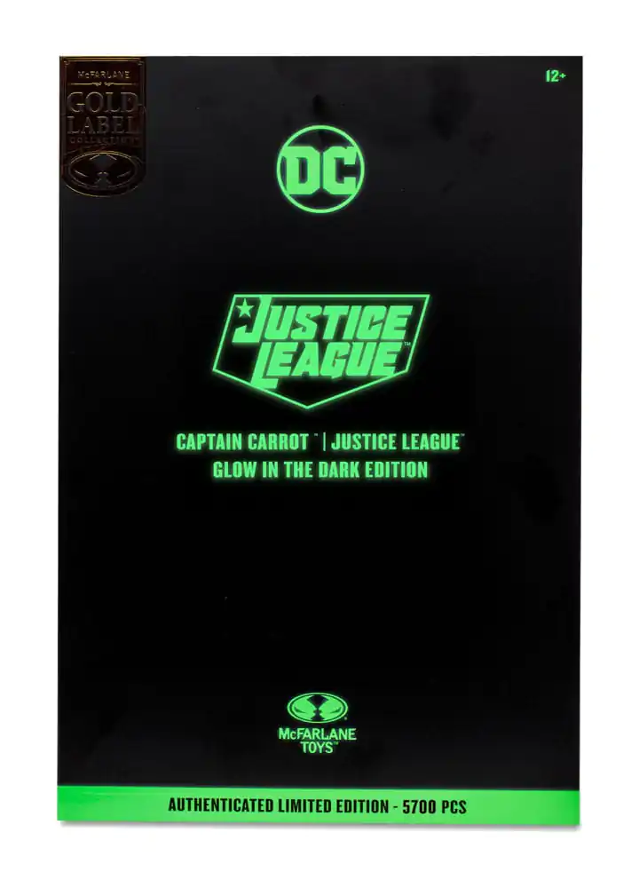 DC Multiverse Akční figurka Captain Carrot (Justice League Incarnate) Glow In The Dark Edition (Gold Label) 18 cm fotografii produktu