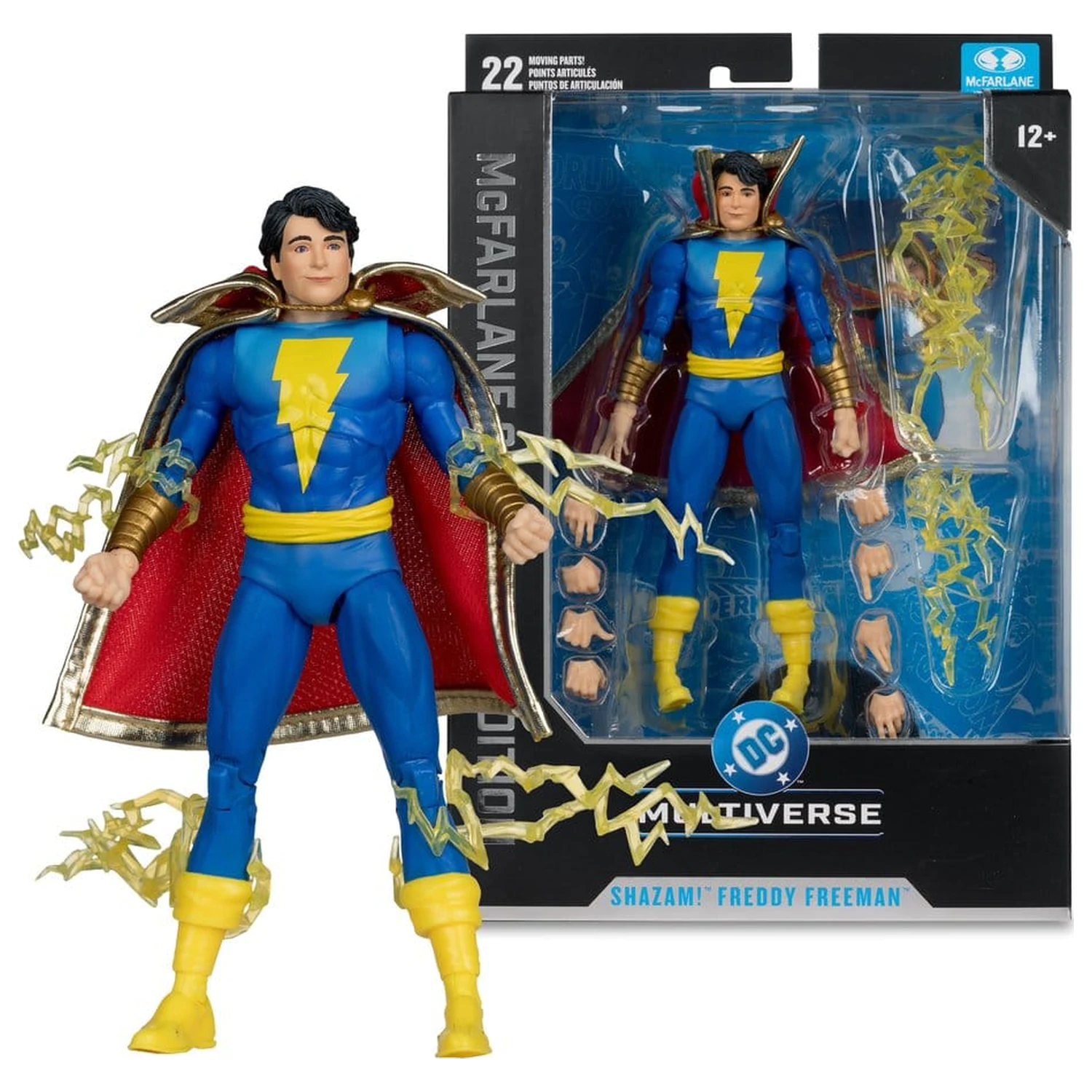 DC Multiverse Sběratelská Edice Akční Figurka Shazam! Freddy Freeman (Captain Marvel Jr.) (Sběratelská Edice #55) 18 cm fotografii produktu
