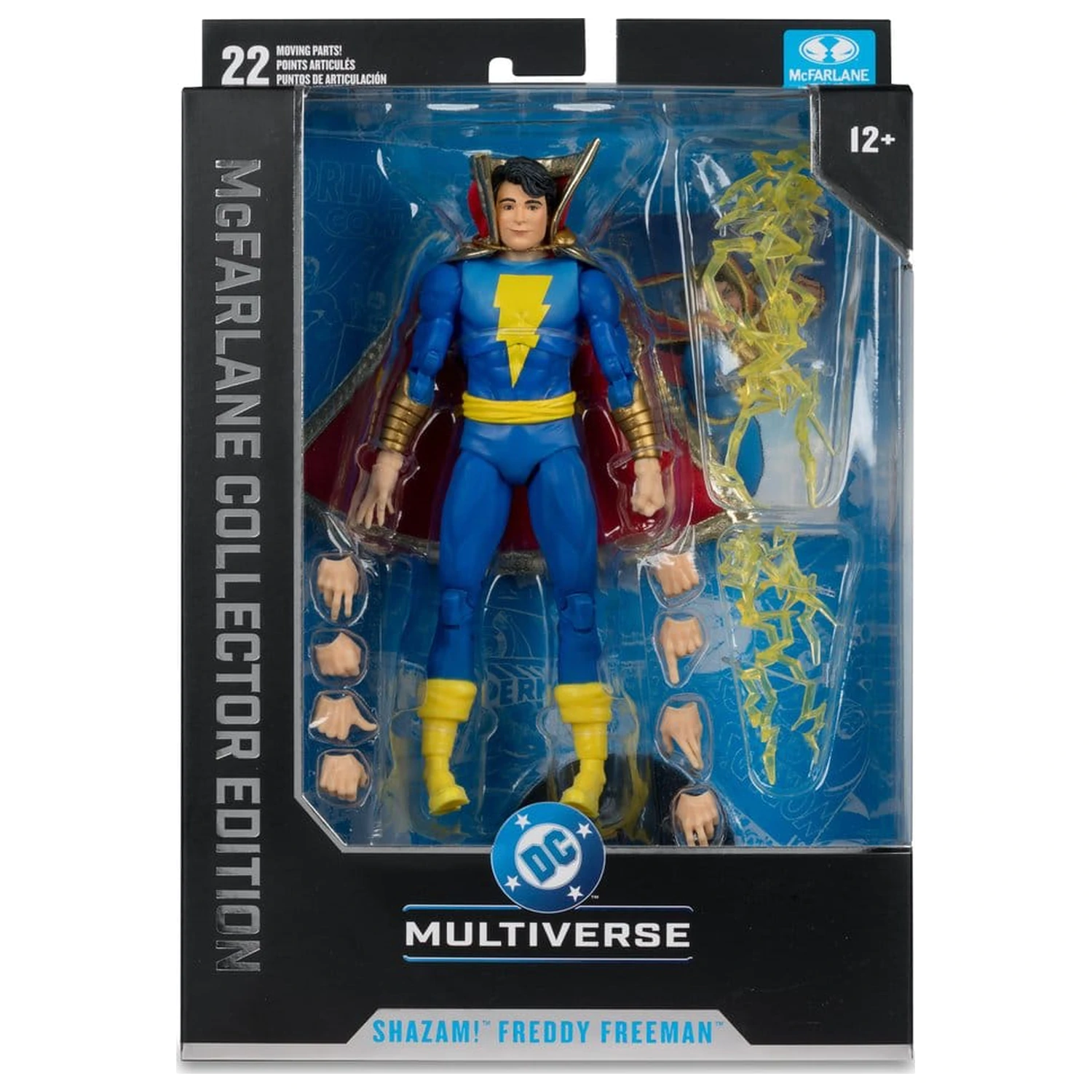DC Multiverse Sběratelská Edice Akční Figurka Shazam! Freddy Freeman (Captain Marvel Jr.) (Sběratelská Edice #55) 18 cm fotografii produktu