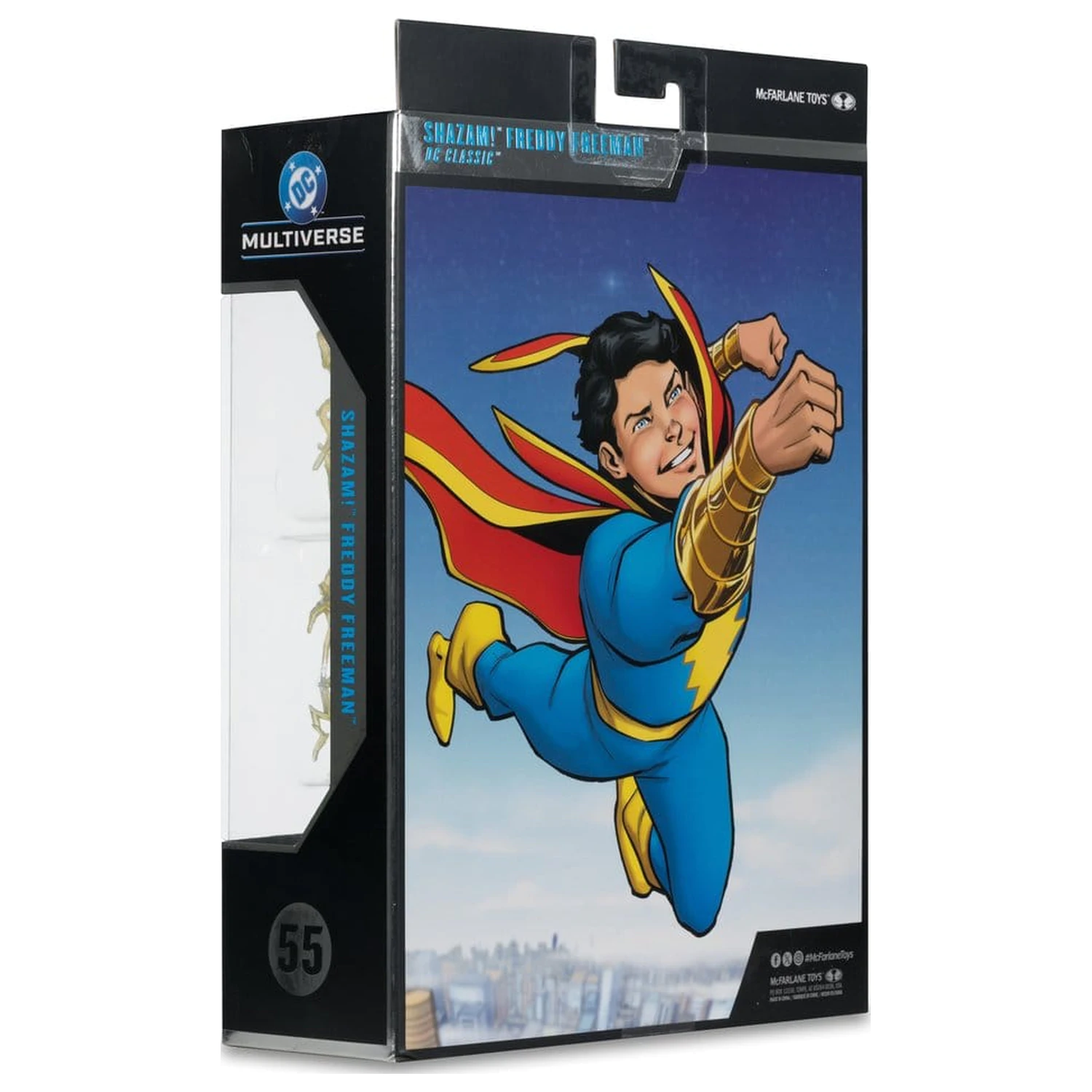 DC Multiverse Sběratelská Edice Akční Figurka Shazam! Freddy Freeman (Captain Marvel Jr.) (Sběratelská Edice #55) 18 cm fotografii produktu