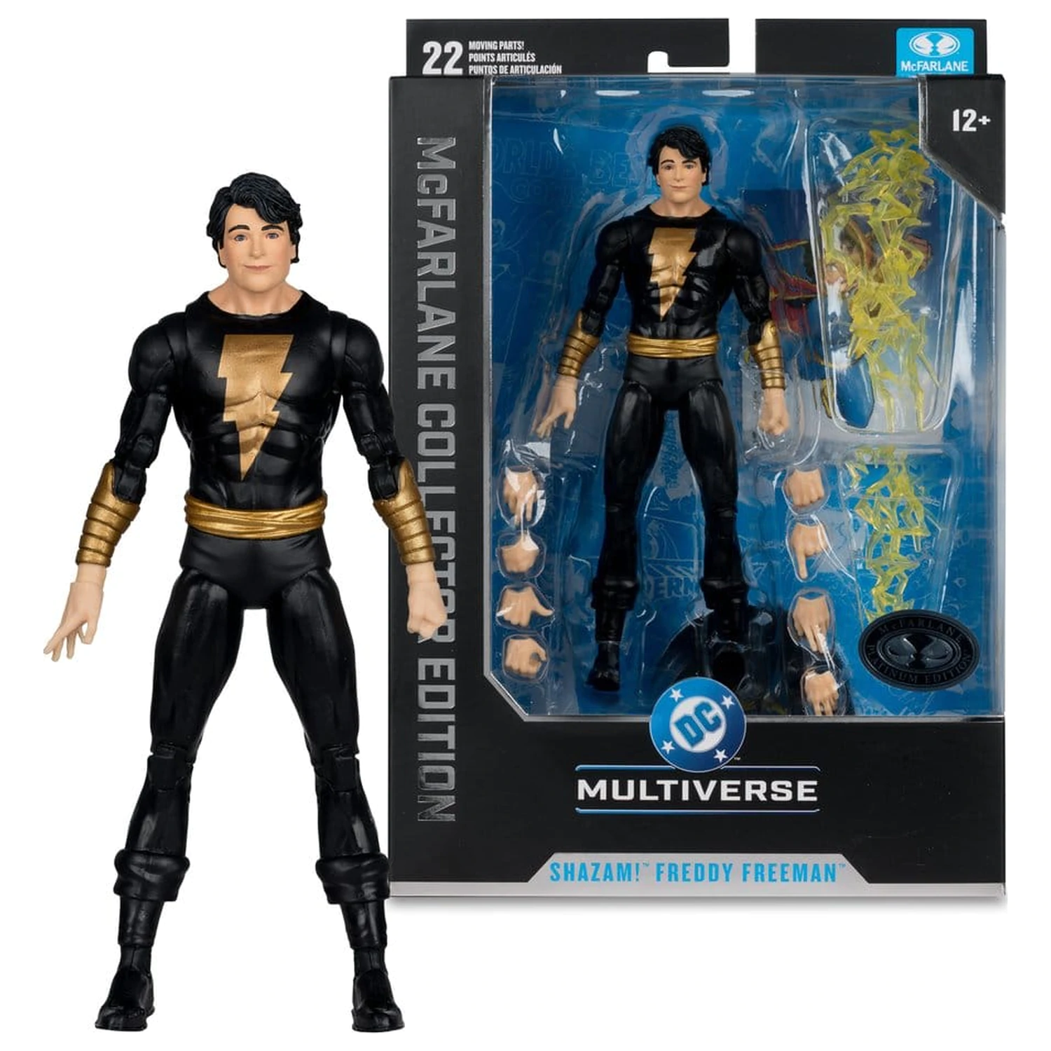 DC Multiverse Sběratelská Edice Akční Figurka Shazam! Freddy Freeman (Captain Marvel Jr.) (Sběratelská Edice #55) 18 cm fotografii produktu