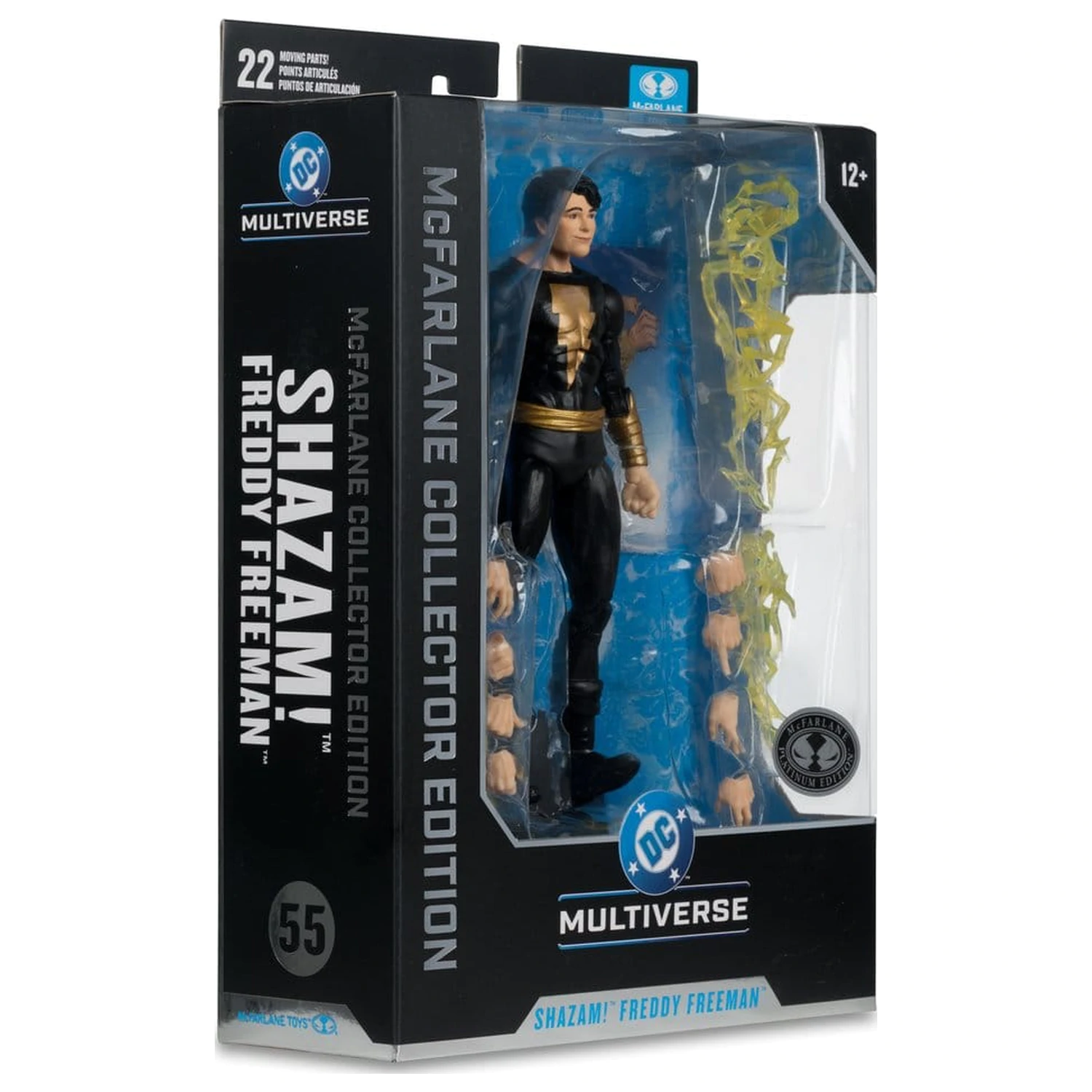 DC Multiverse Sběratelská Edice Akční Figurka Shazam! Freddy Freeman (Captain Marvel Jr.) (Sběratelská Edice #55) 18 cm fotografii produktu
