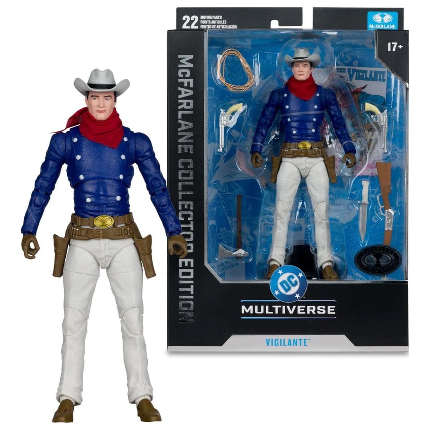 DC Multiverse Sběratelská Edice Akční Figurka Vigilante (All Star Squadron) (Sběratelská Edice #56) 18 cm fotografii produktu