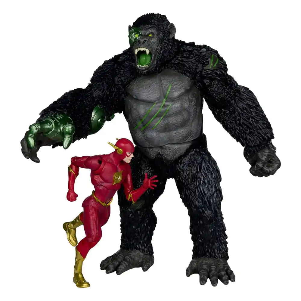 DC Multiverse Akční figurky 2-Pack Flash vs. Titano 18 cm fotografii produktu