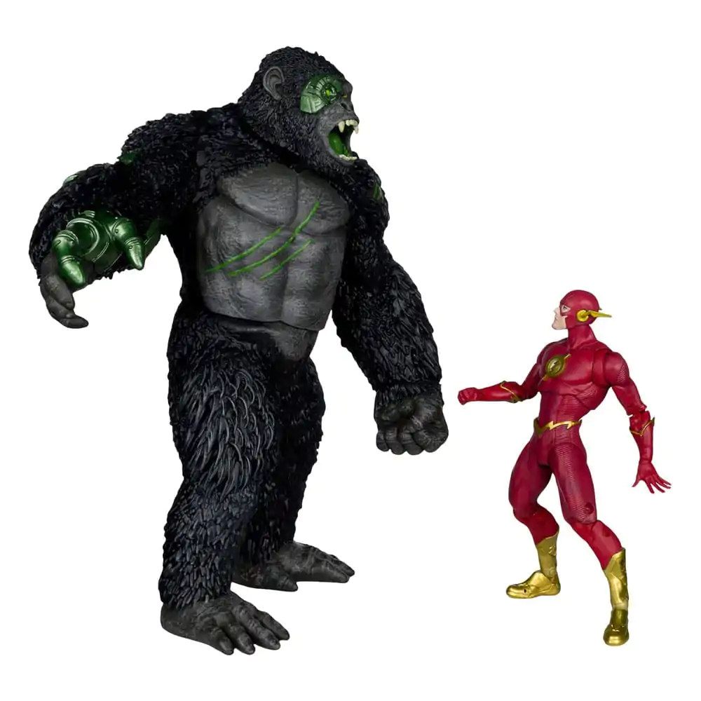 DC Multiverse Akční figurky 2-Pack Flash vs. Titano 18 cm fotografii produktu