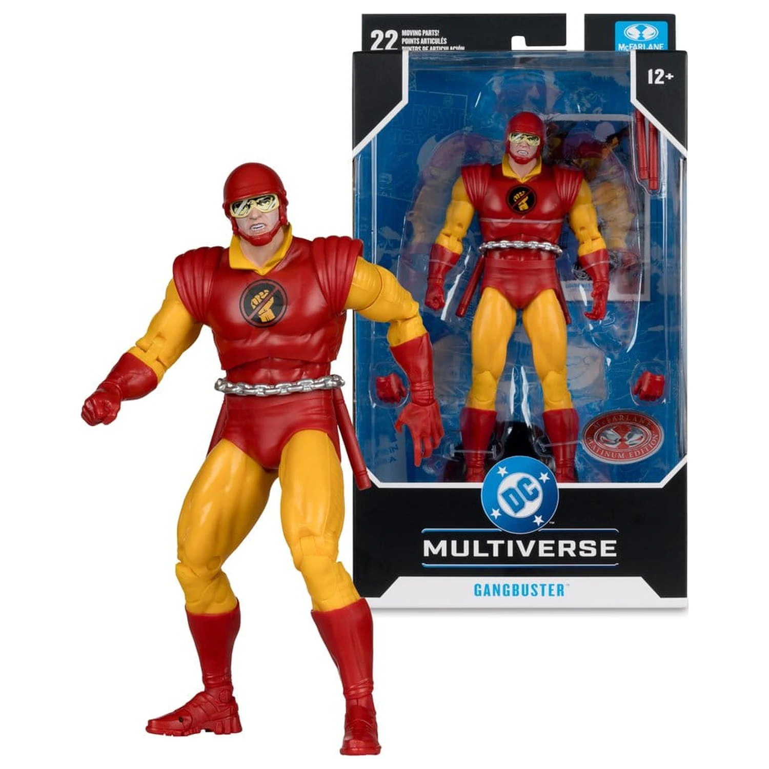 DC Multiverse Akční figurka Gangbuster (DC Classic) (Red Platinum Edition) 18 cm fotografii produktu