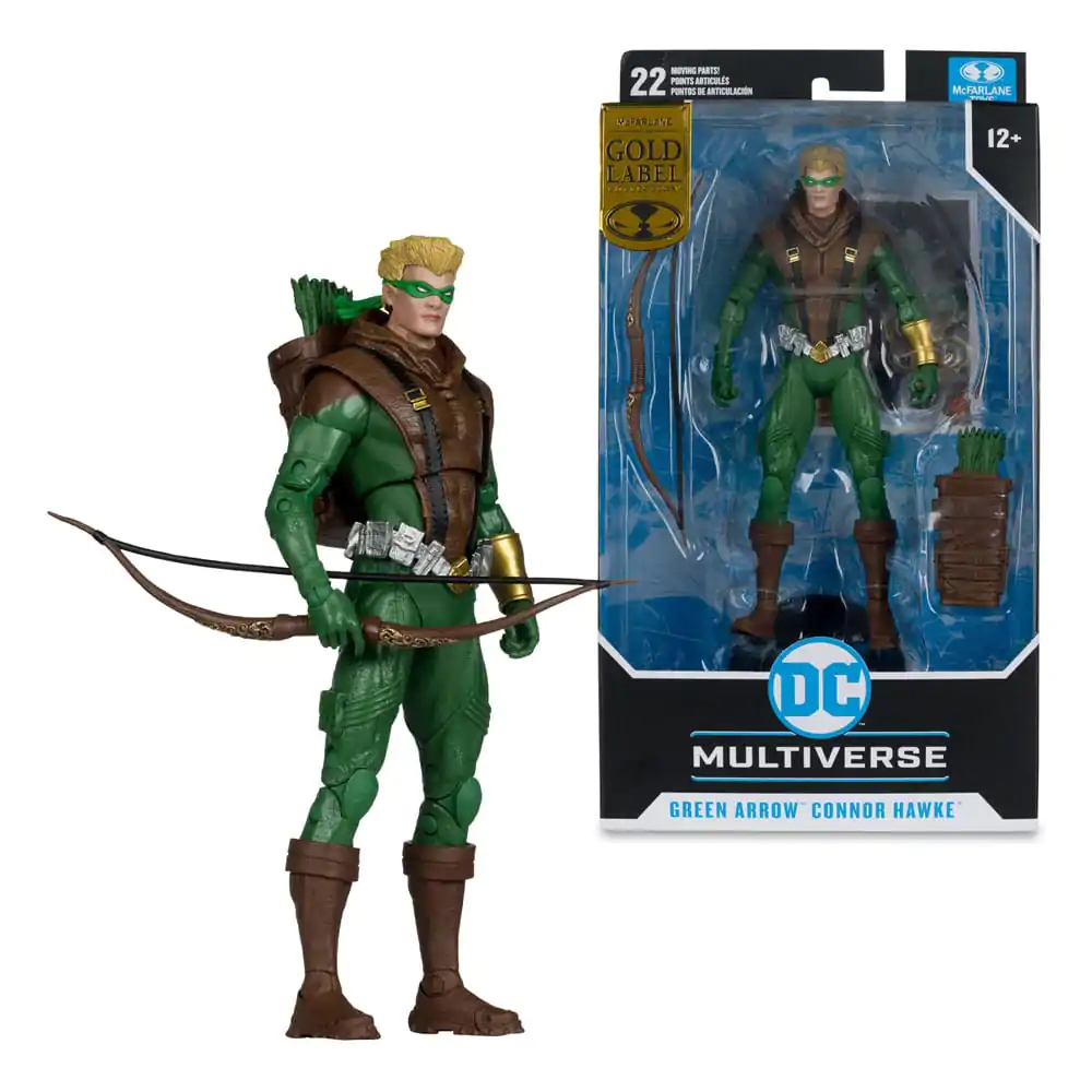 DC Multiverse akční figurka Green Arrow (Gold Label) 18 cm fotografii produktu
