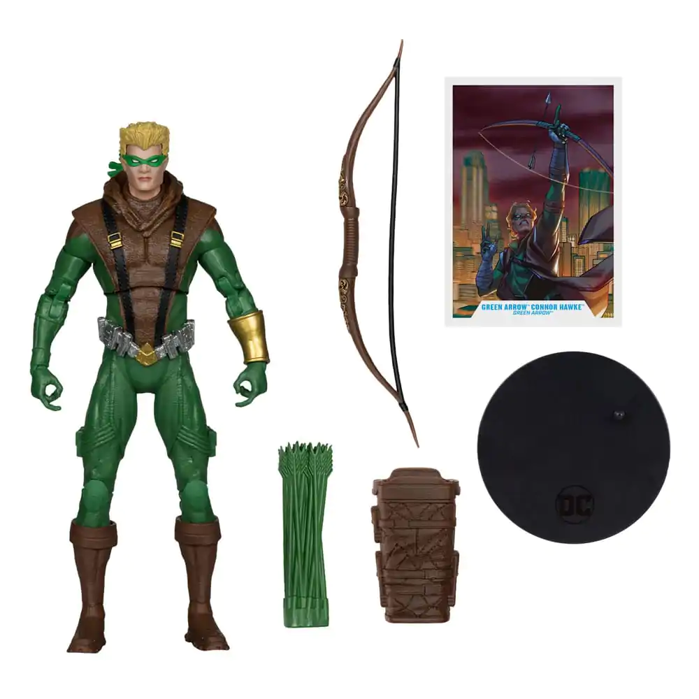 DC Multiverse akční figurka Green Arrow (Gold Label) 18 cm fotografii produktu