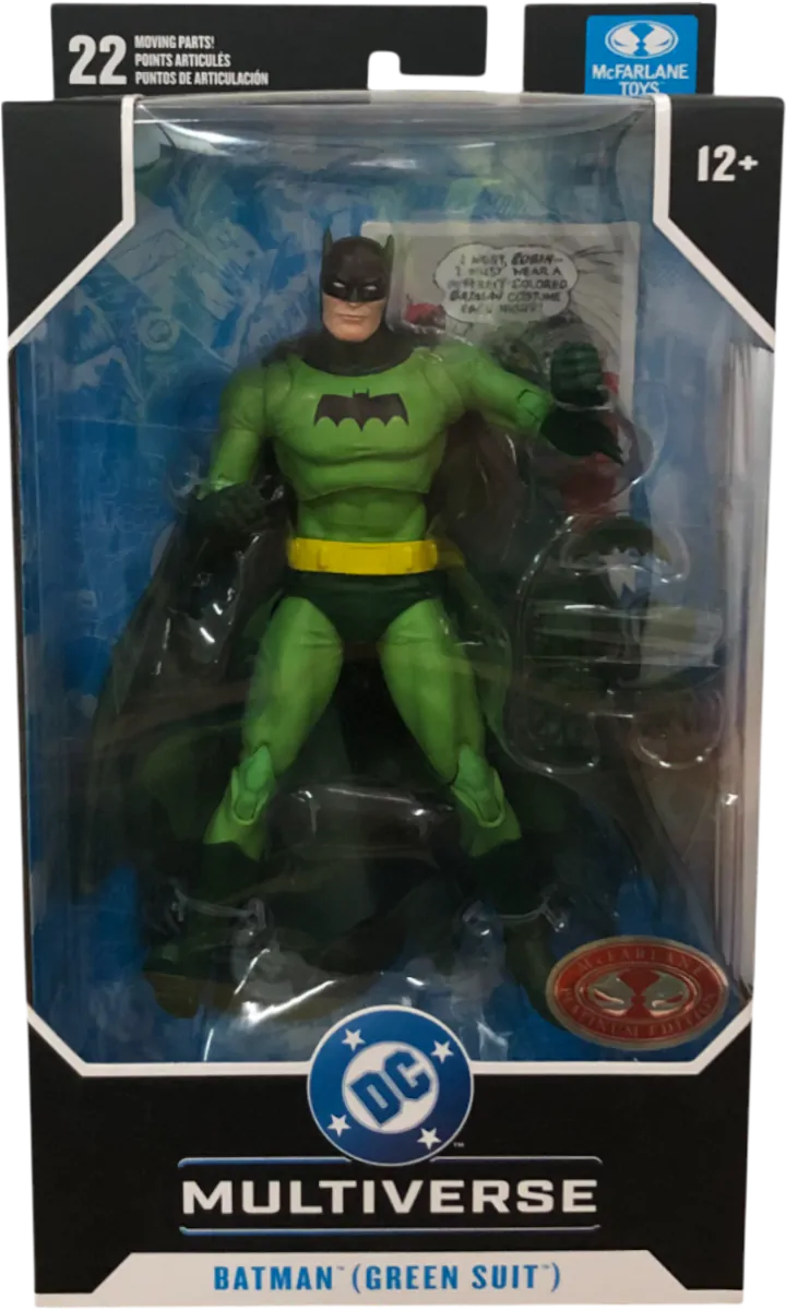 DC Multiverse Akční figurka Green Batman (Green Suit) (Red Platinum Edition) 18 cm fotografii produktu