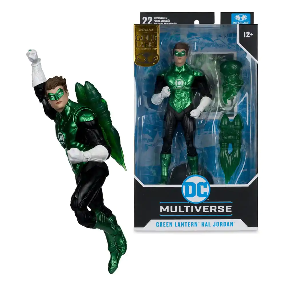 DC Multiverse akční figurka Green Lantern (Hal Jordan) (Green Lanterns) (Gold Label) 18 cm fotografii produktu