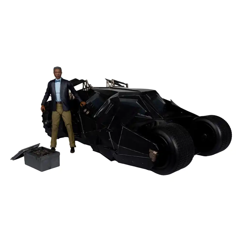 DC Multiverse Vozidlo Tumbler s Lucuis Fox (The Dark Knight) (Gold Label) fotografii produktu