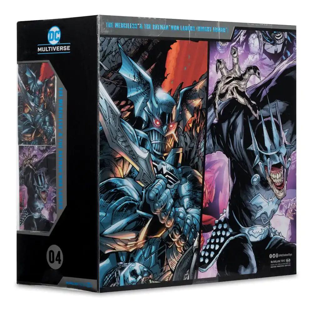 DC Multiverse McFarlane Collector Edition Dvojbalení akčních figurek #04 Batman who laughs (Knight Armor) & Merciless (Dark Multiverse) 18 cm fotografii produktu