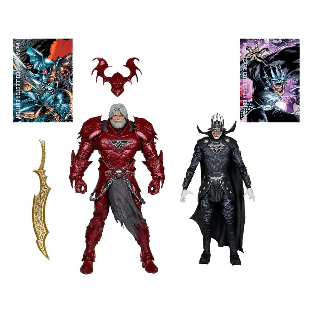 DC Multiverse McFarlane Collector Edition Dvojbalení akčních figurek #04 Batman who laughs (Knight Armor) & Merciless (Dark Multiverse) 18 cm fotografii produktu