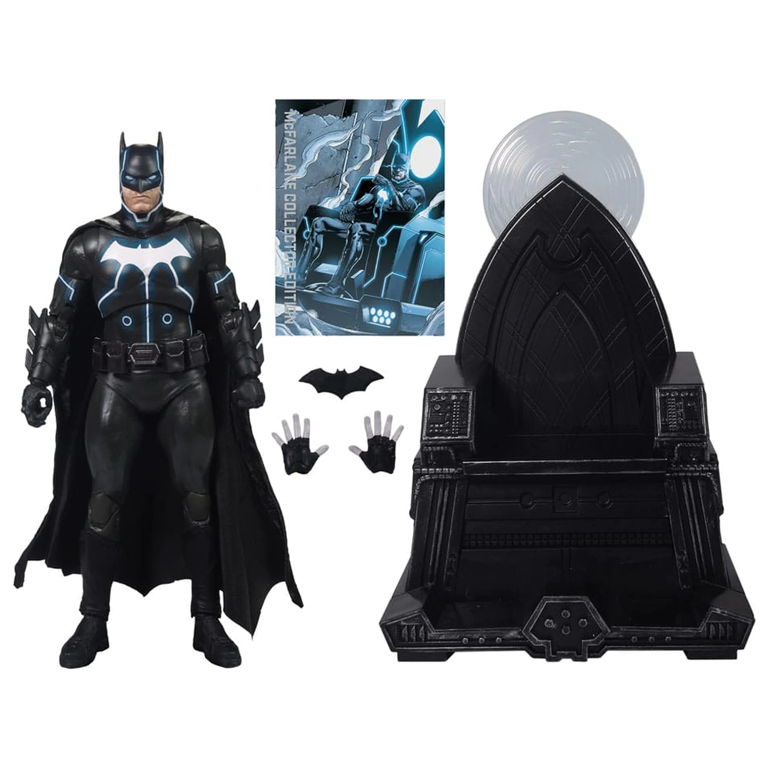 DC Multiverse McFarlane Collector Edition Akční figurka #47 Batman & Mobius Chair (Darkseid War) 18 cm fotografii produktu