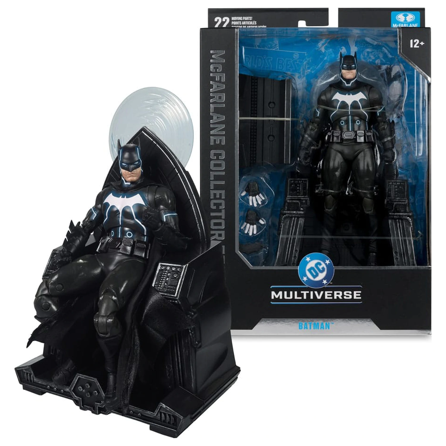DC Multiverse McFarlane Collector Edition Akční figurka #47 Batman & Mobius Chair (Darkseid War) 18 cm fotografii produktu