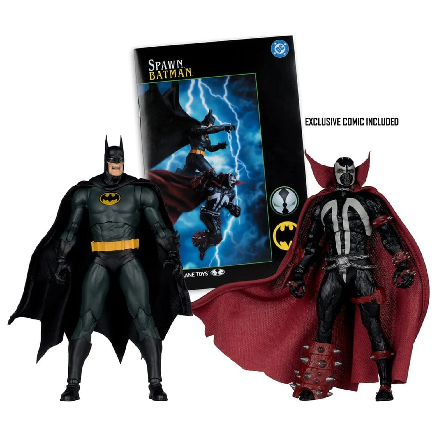DC Multiverse McFarlane Collector Edition Akční figurka 2-Pack Batman & Spawn (Gold Label) 18 cm fotografii produktu