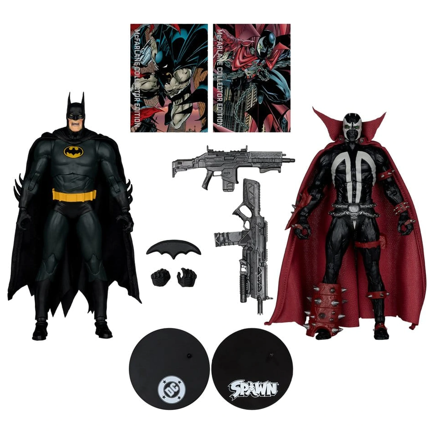 DC Multiverse McFarlane Collector Edition Akční figurka 2-Pack Batman & Spawn (Gold Label) 18 cm fotografii produktu